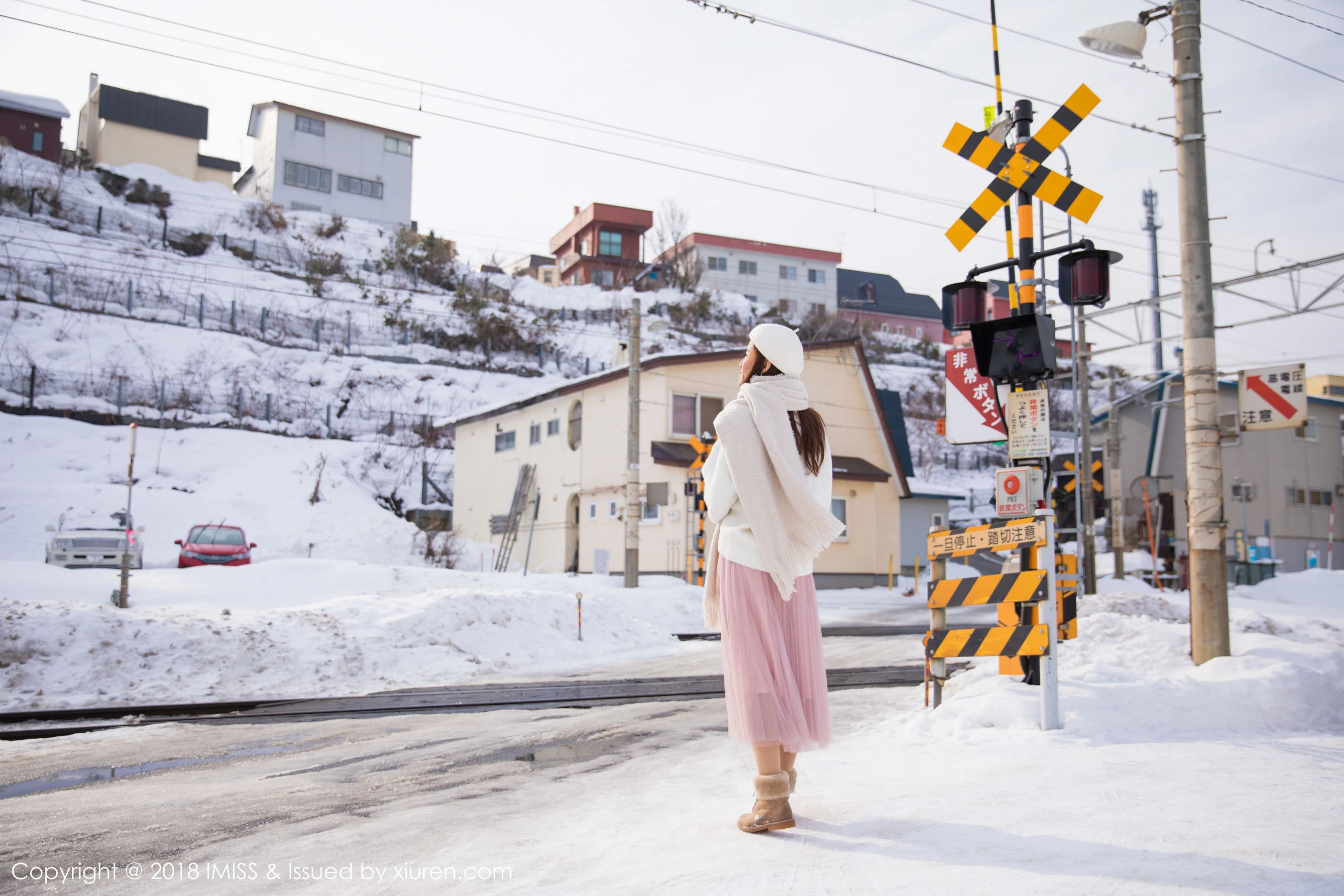  模特猫宝《束缚装扮与吊袜》 爱蜜社IMiss Vol.253第5张