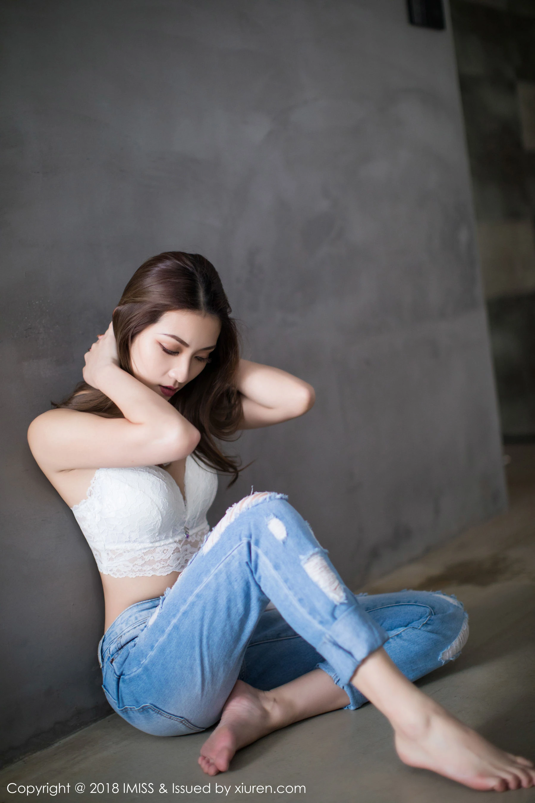 模特Arlie《丹凤双眼似水》 爱蜜社IMiss Vol.250第1张