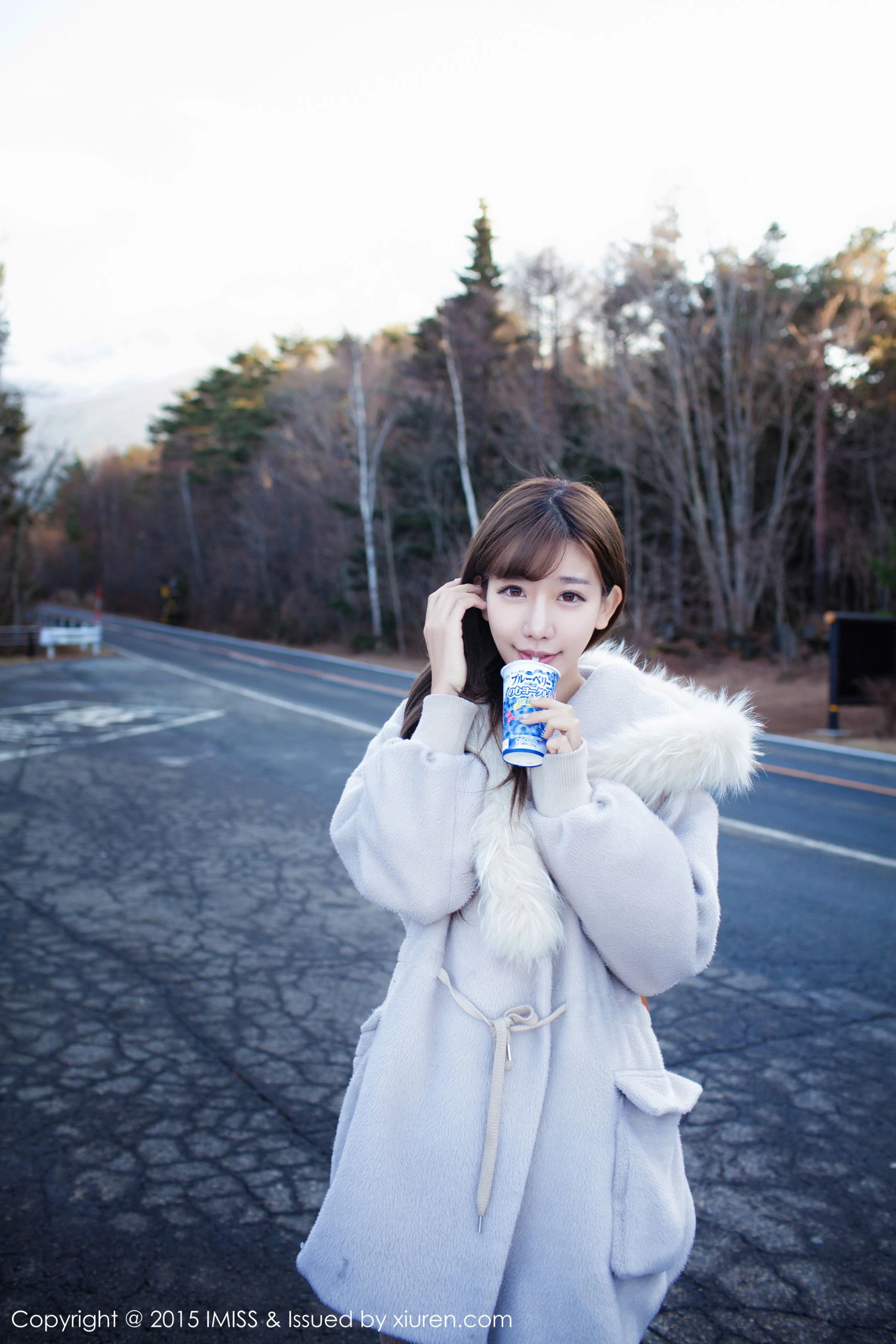 网红陈潇《日本之旅街拍》 爱蜜社IMiss Vol.010第14张