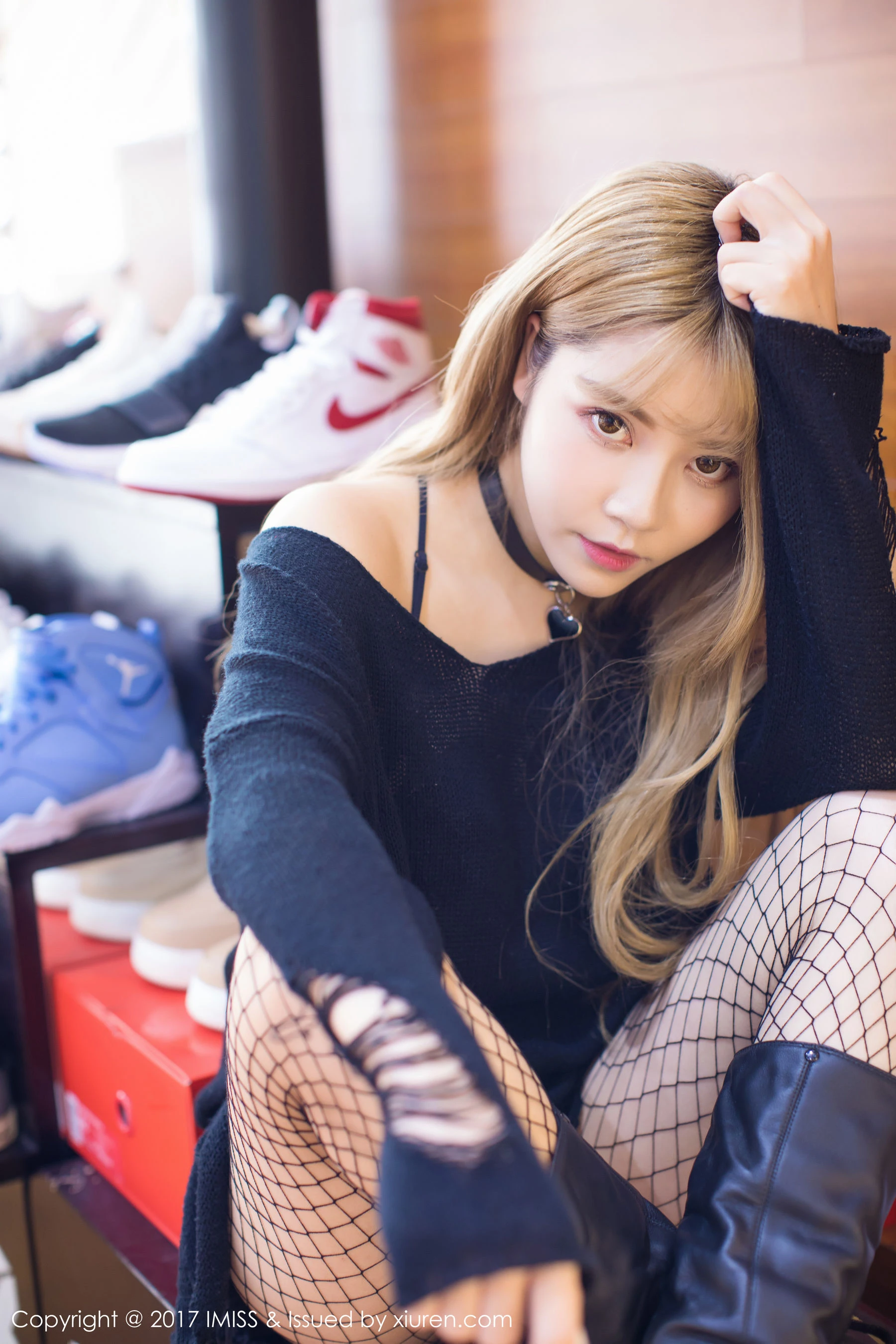 模特夏正正首套 爱蜜社 VOL.172第8张