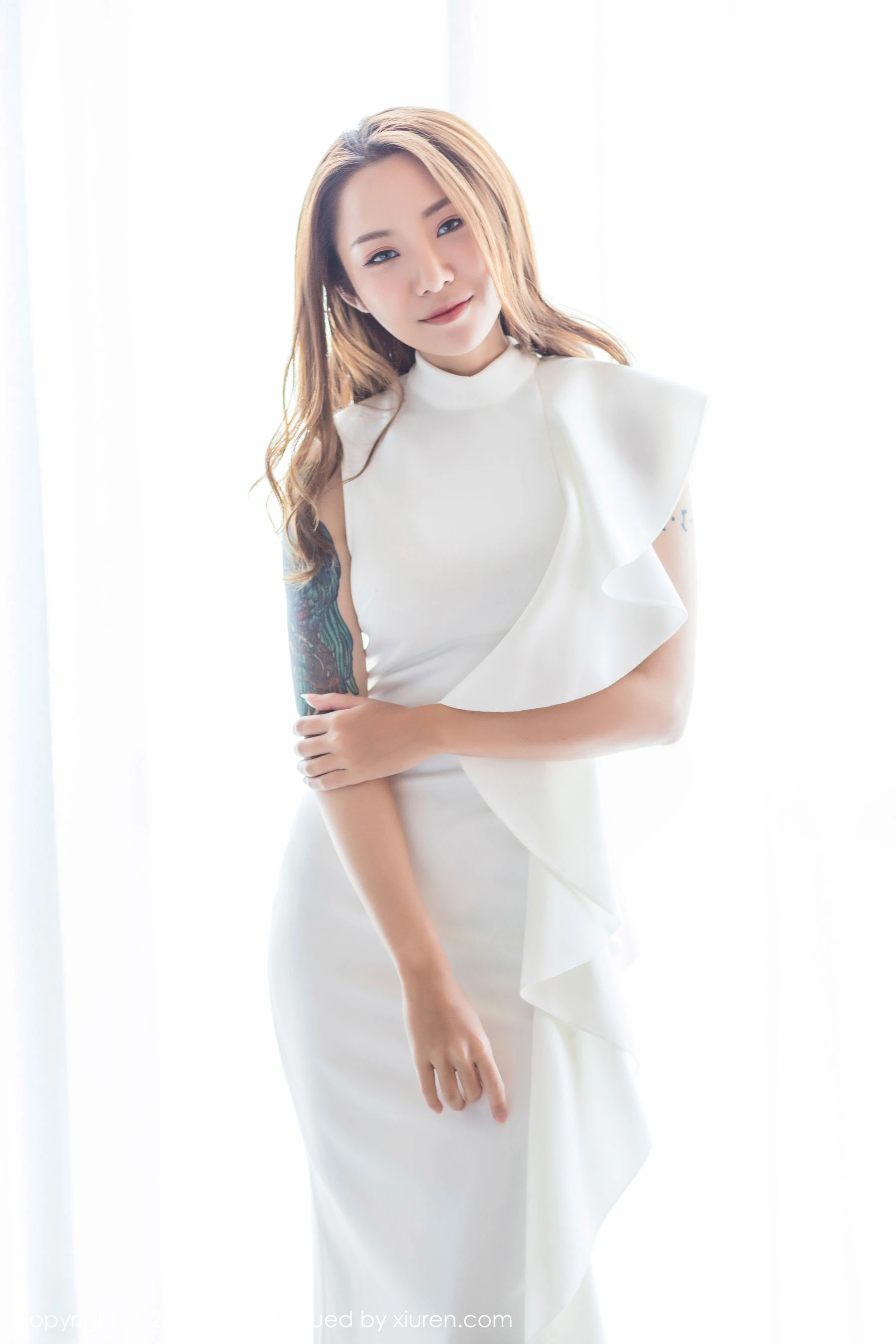 模特Vissa《独特的熟女气质》 爱蜜社IMiss Vol.257第18张