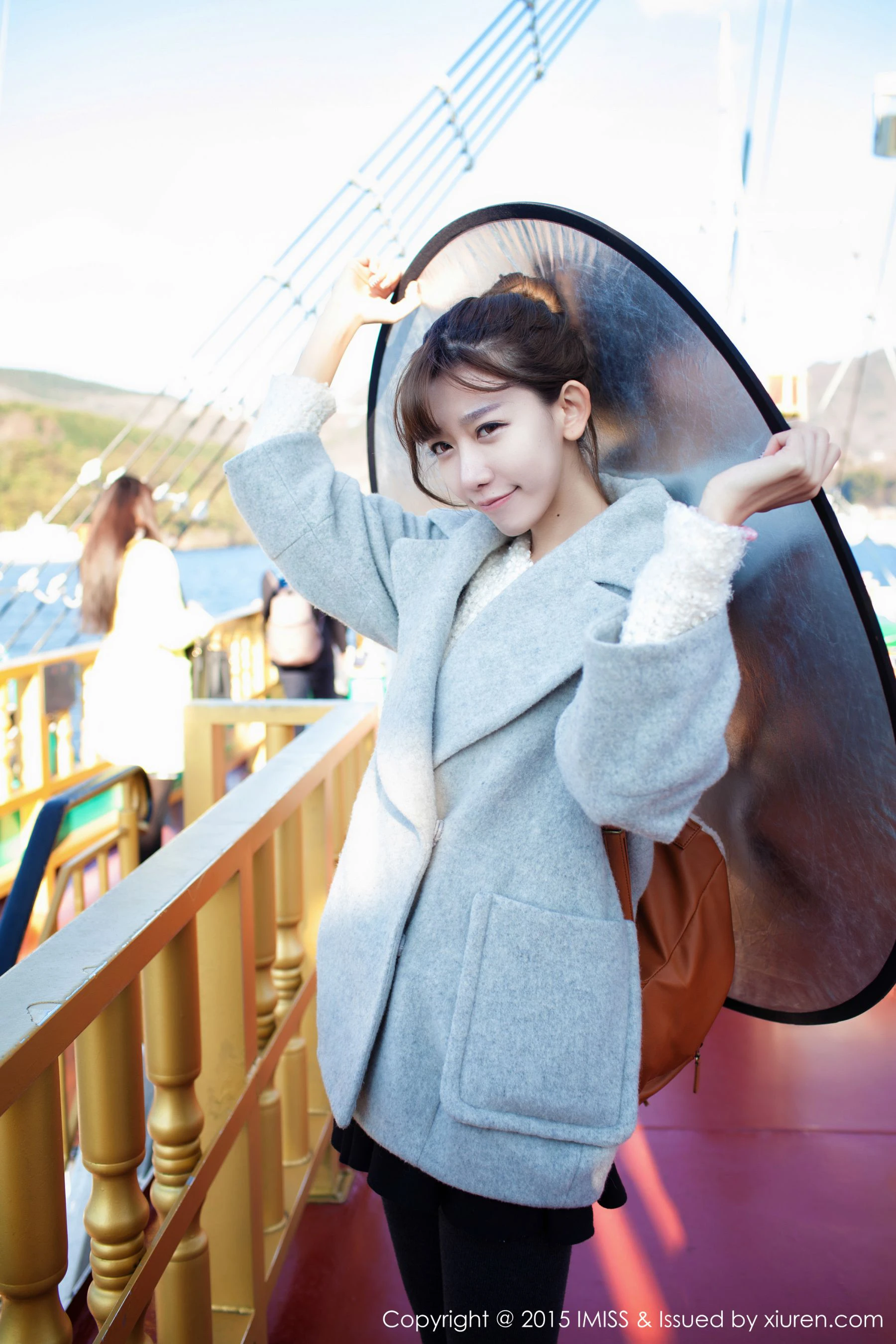 网红陈潇《日本之旅街拍》 爱蜜社IMiss Vol.010第18张