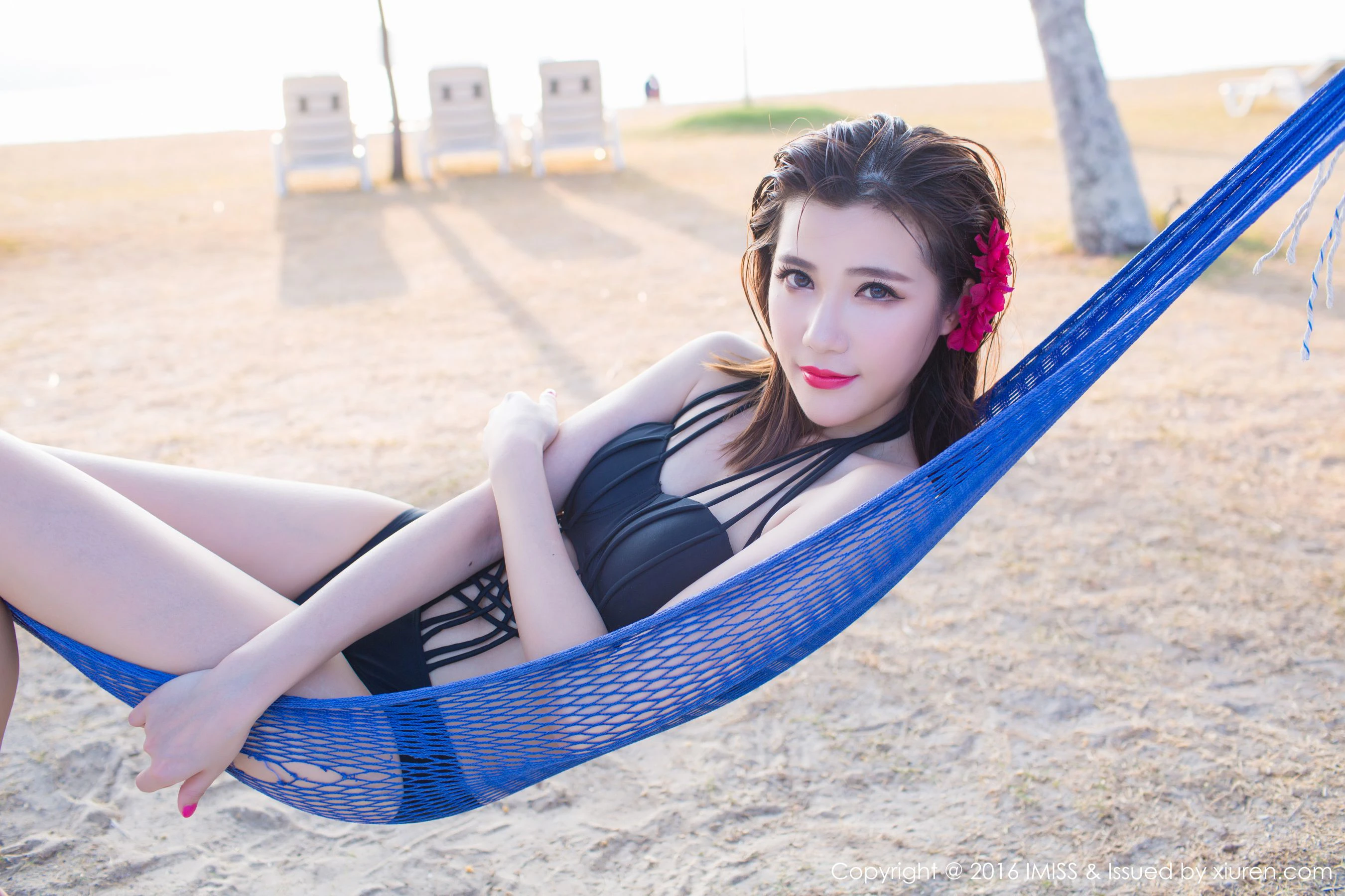 Sandy陈天扬《花仙子般比基尼系列》 爱蜜社IMiss Vol.087第8张