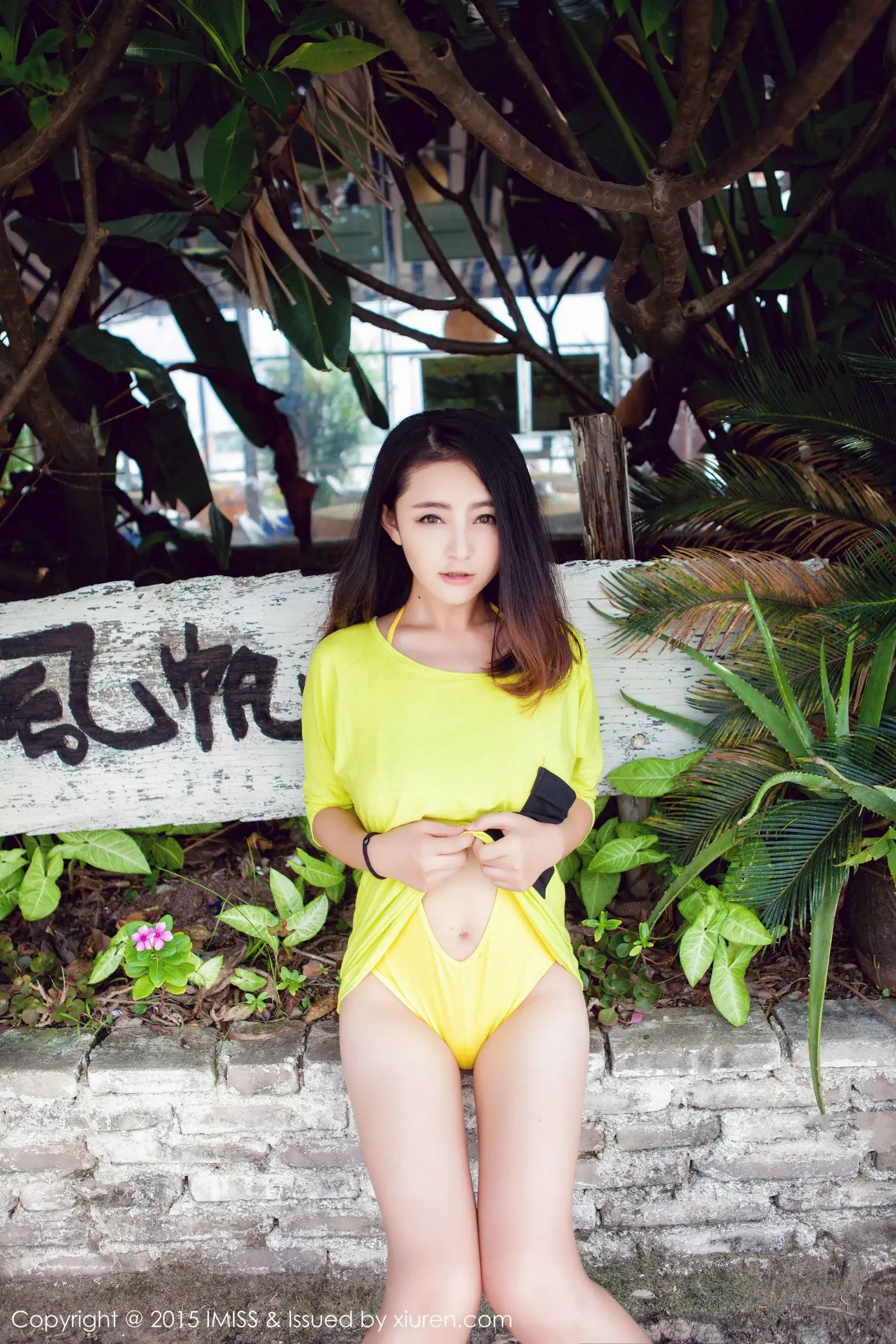 夏茉GIGI《广州外拍》 爱蜜社IMiss Vol.017第2张