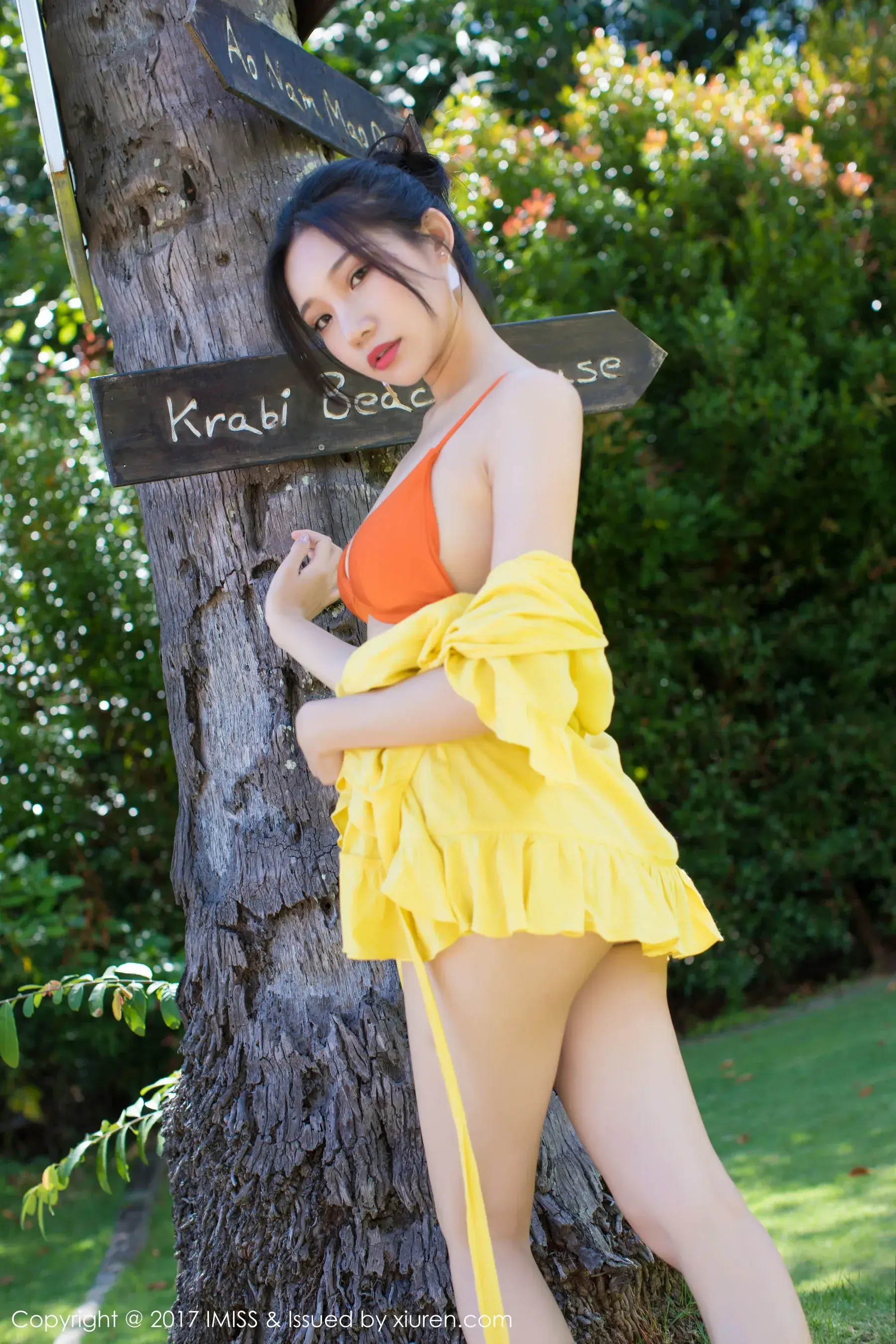 小狐狸Sica《甲米旅拍》比基尼湿身系列 爱蜜社IMiss VOL.202第13张