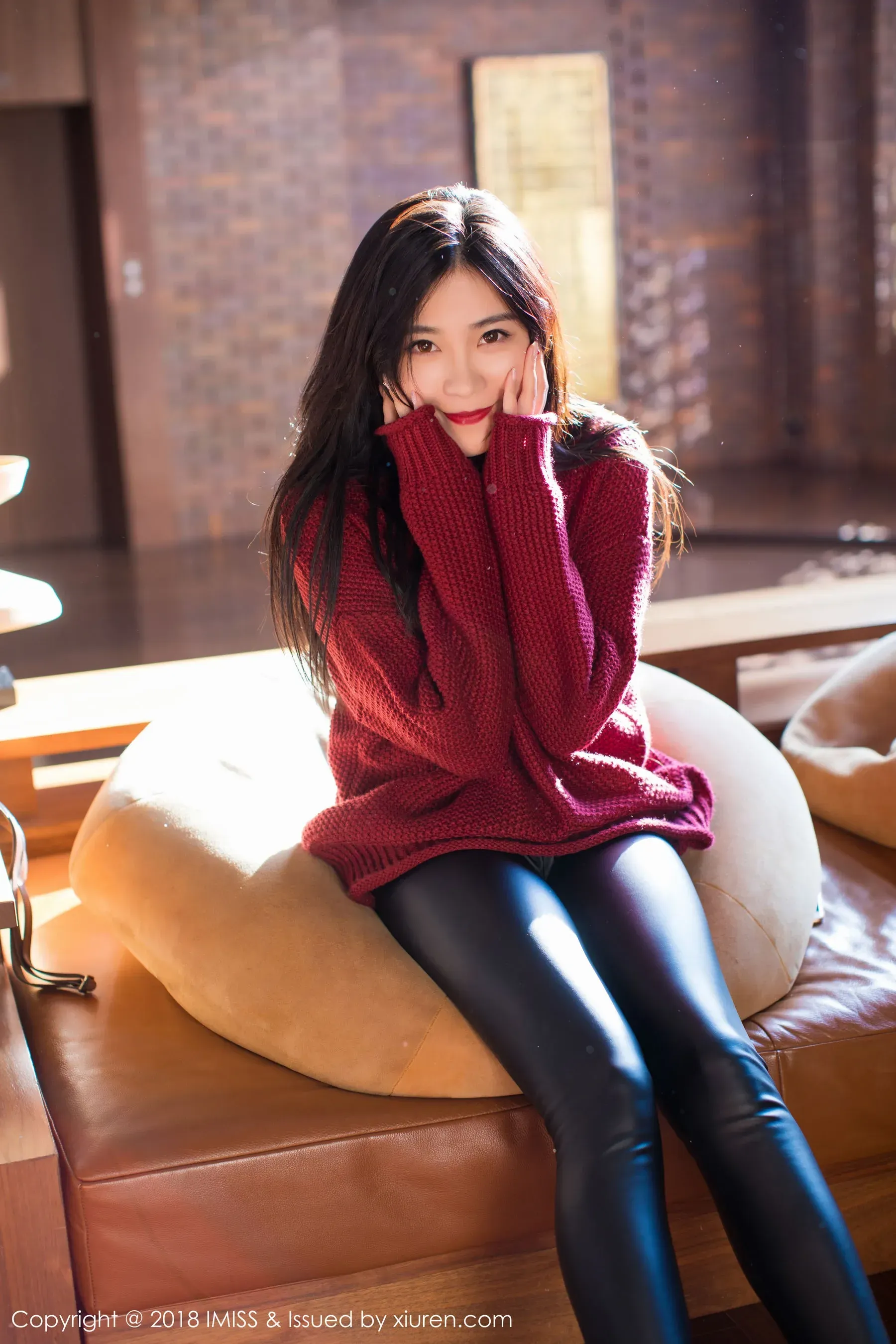  许诺Sabrina《极致美到窒息的美腿诱惑》 爱蜜社IMiss Vol.239第20张