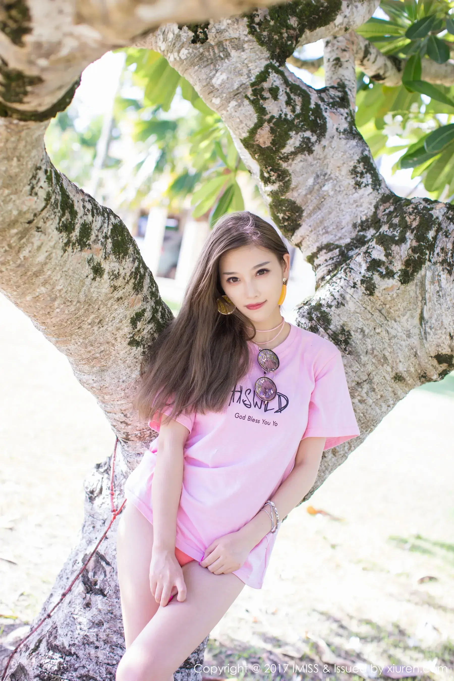  杨晨晨sugar《塞班旅拍》第四套 爱蜜社IMiss Vol.192第5张