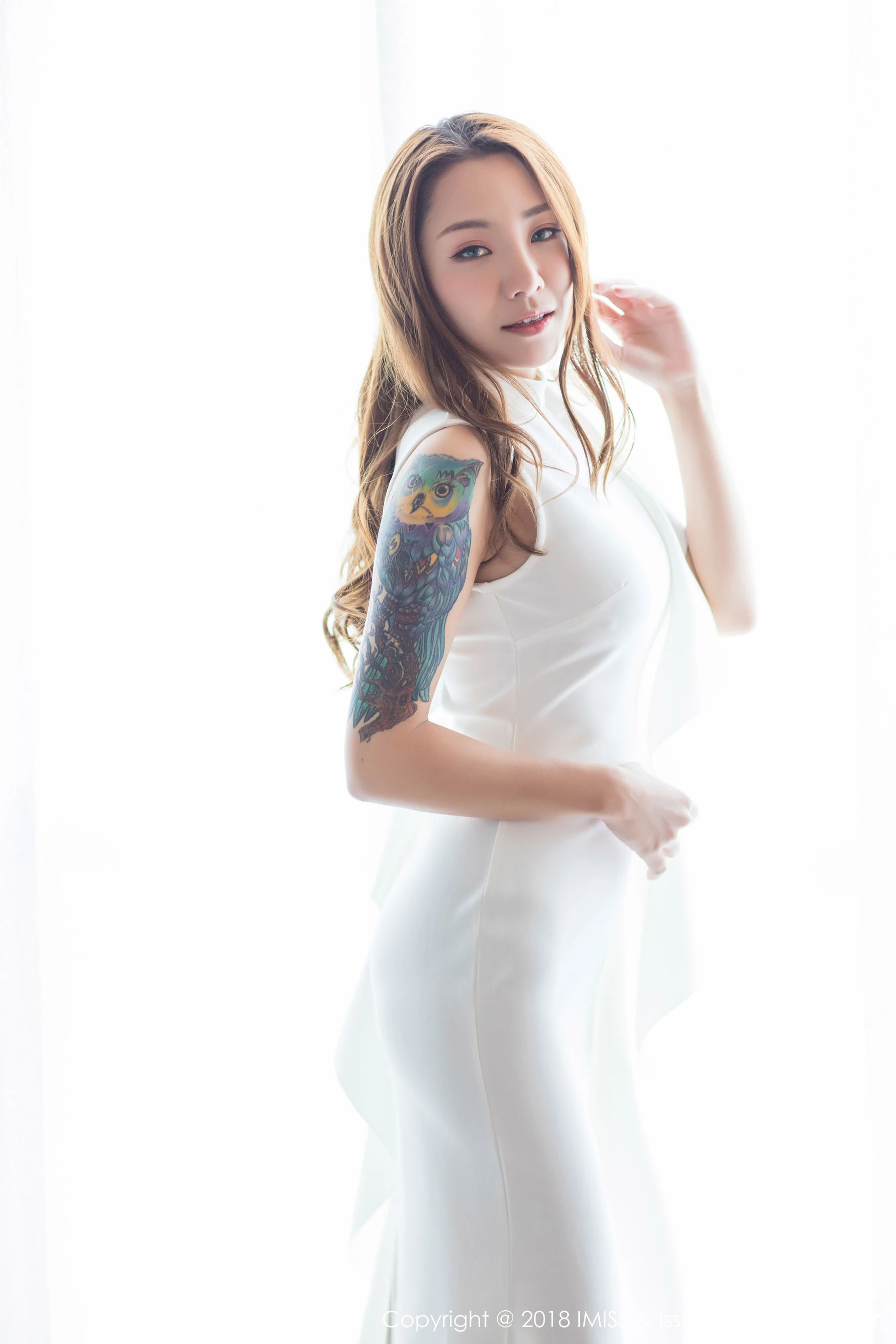 模特Vissa《独特的熟女气质》 爱蜜社IMiss Vol.257第18张