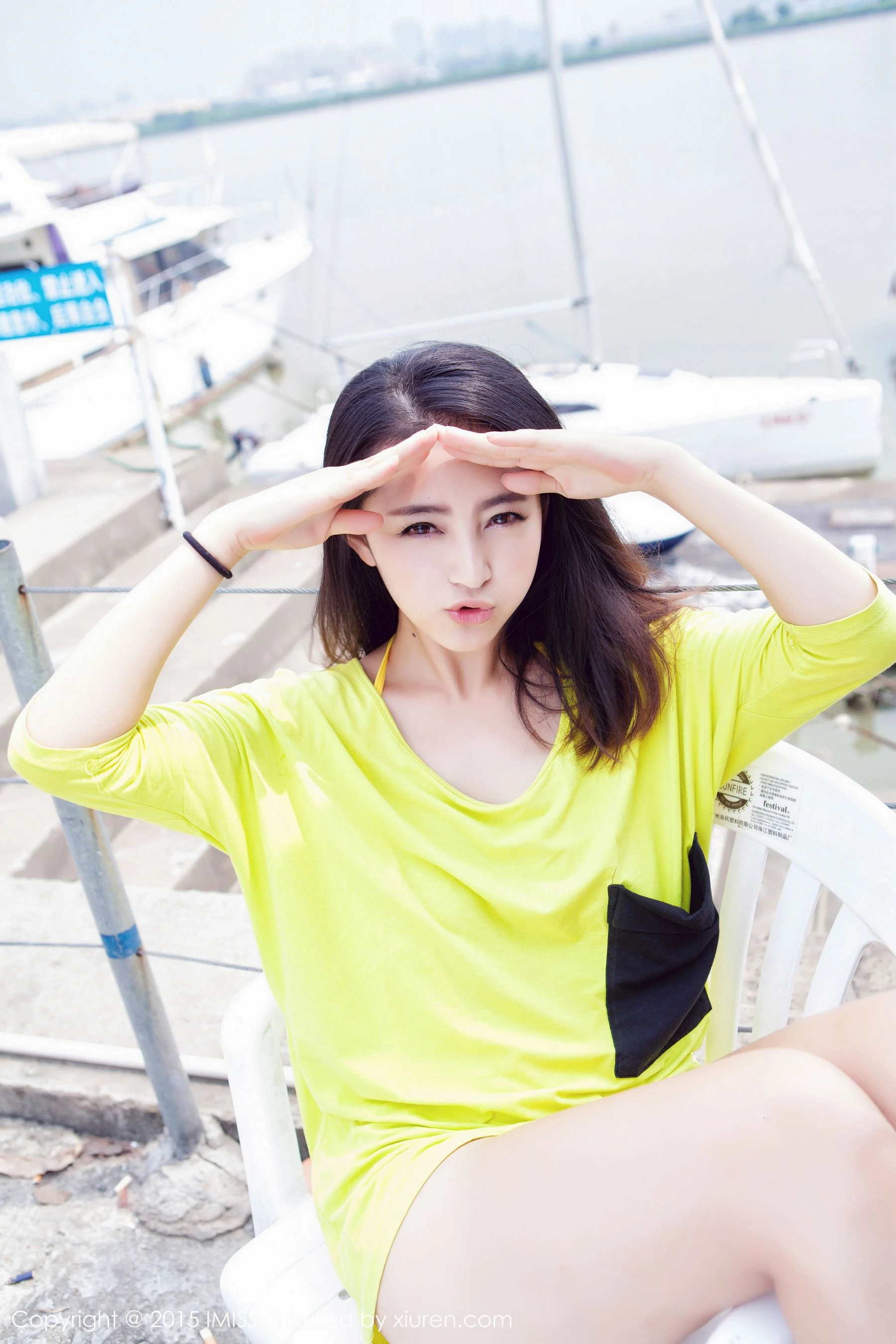 夏茉GIGI《广州外拍》 爱蜜社IMiss Vol.017第5张