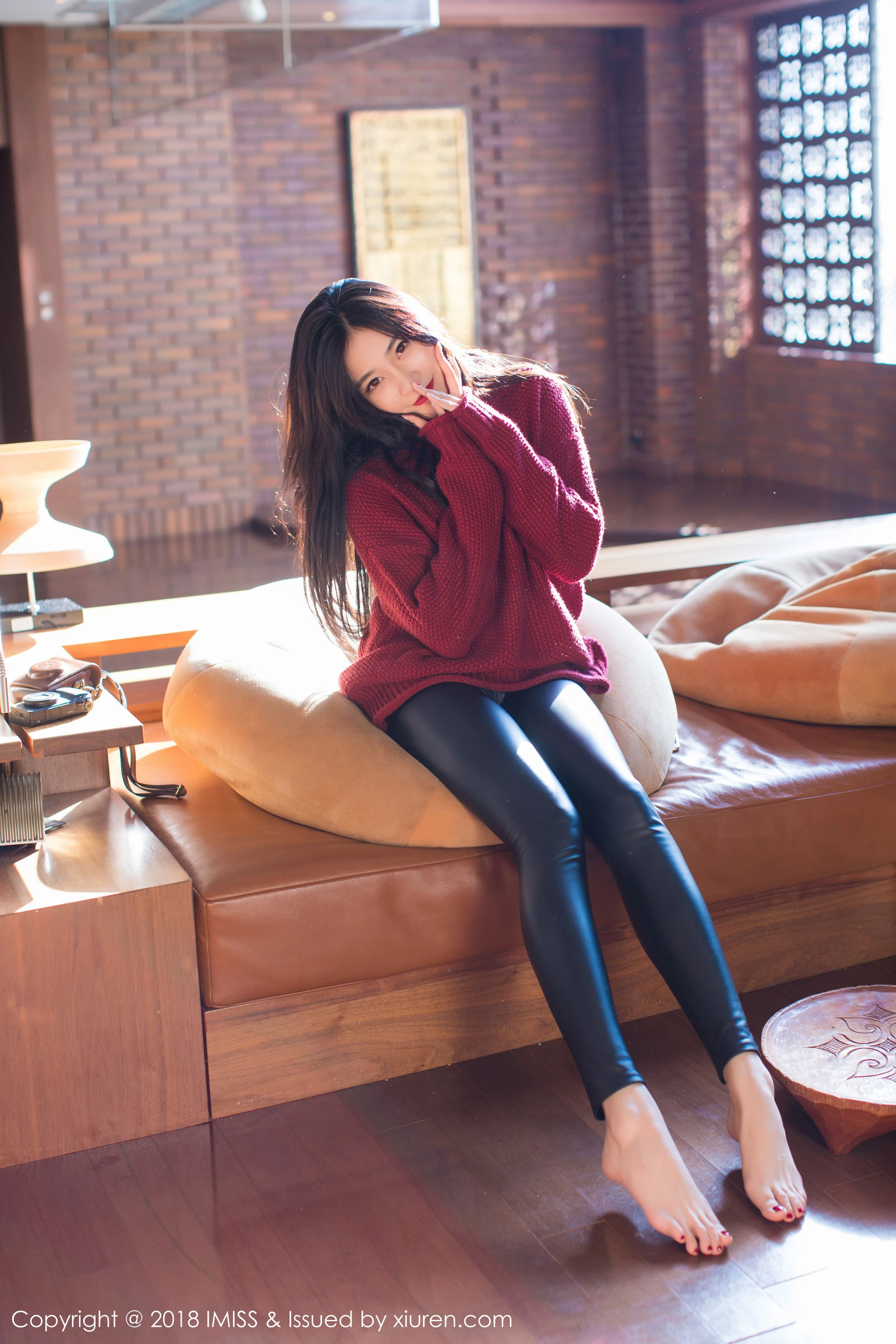  许诺Sabrina《极致美到窒息的美腿诱惑》 爱蜜社IMiss Vol.239第20张