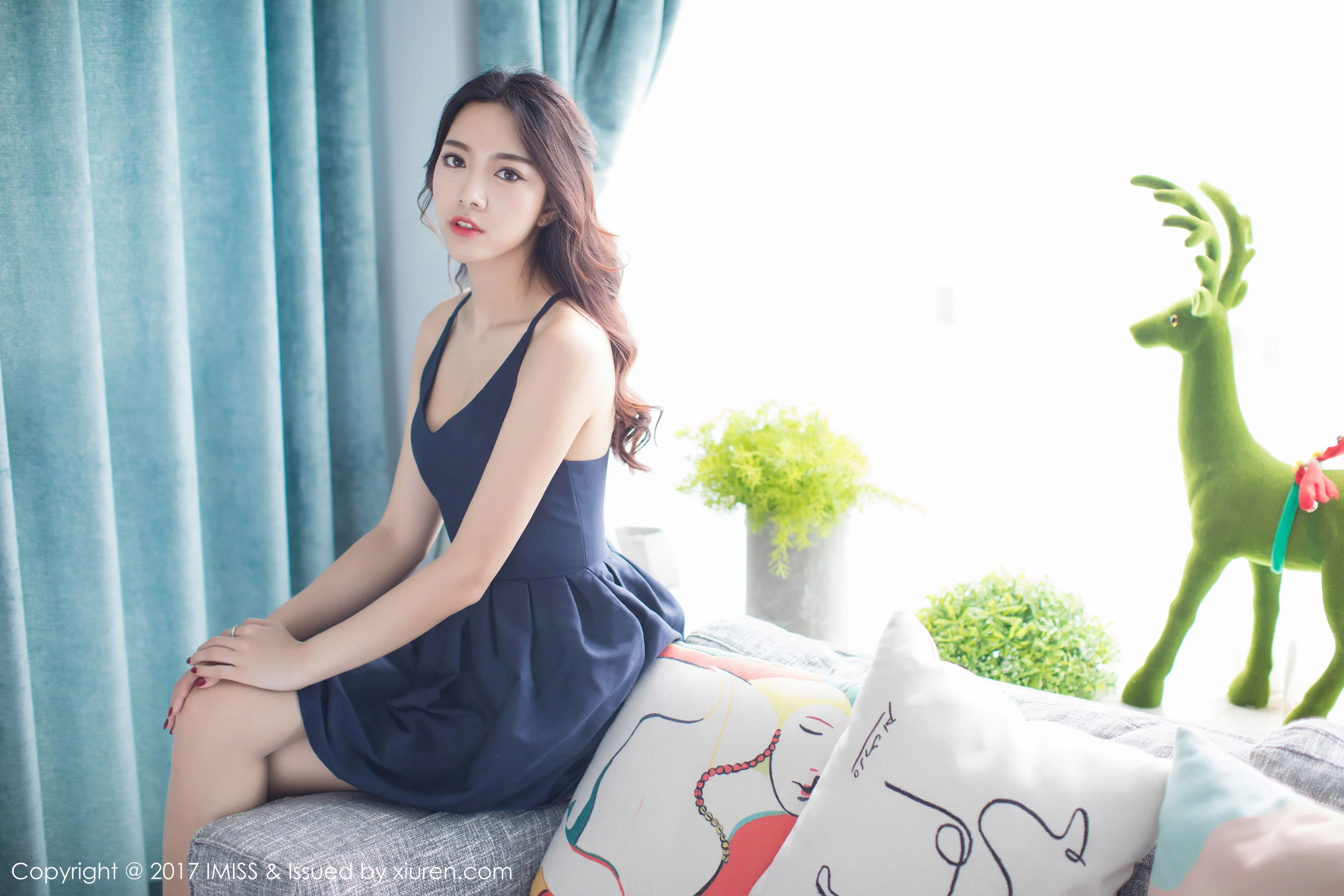 新人模特嫣儿 爱蜜社 VOL.174第6张