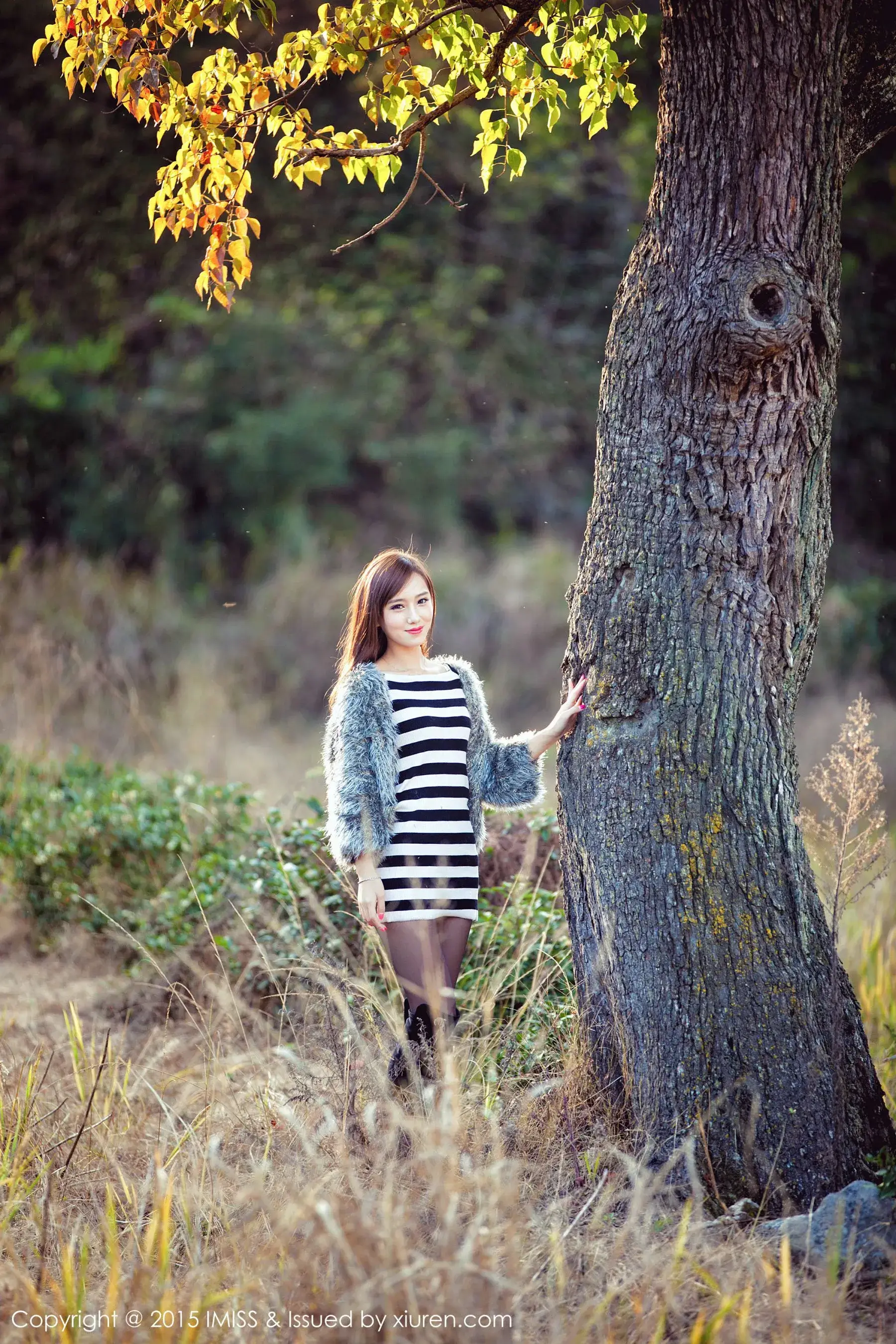 李玉洁Daisy《武汉大别山薄刀峰旅拍》 爱蜜社IMiss Vol.040第5张