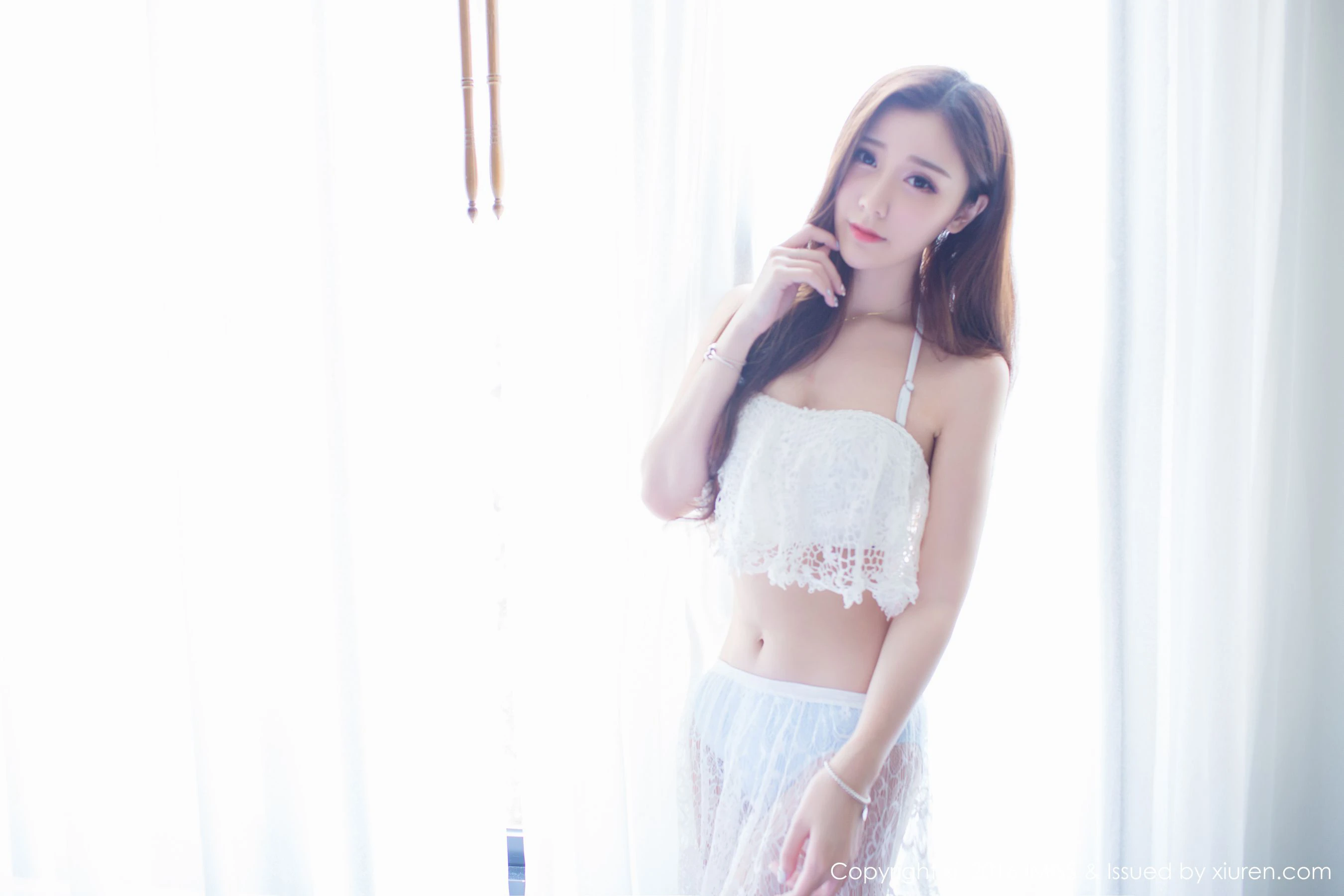  淼淼萌萌哒《花仙子》 爱蜜社IMiss Vol.091第1张