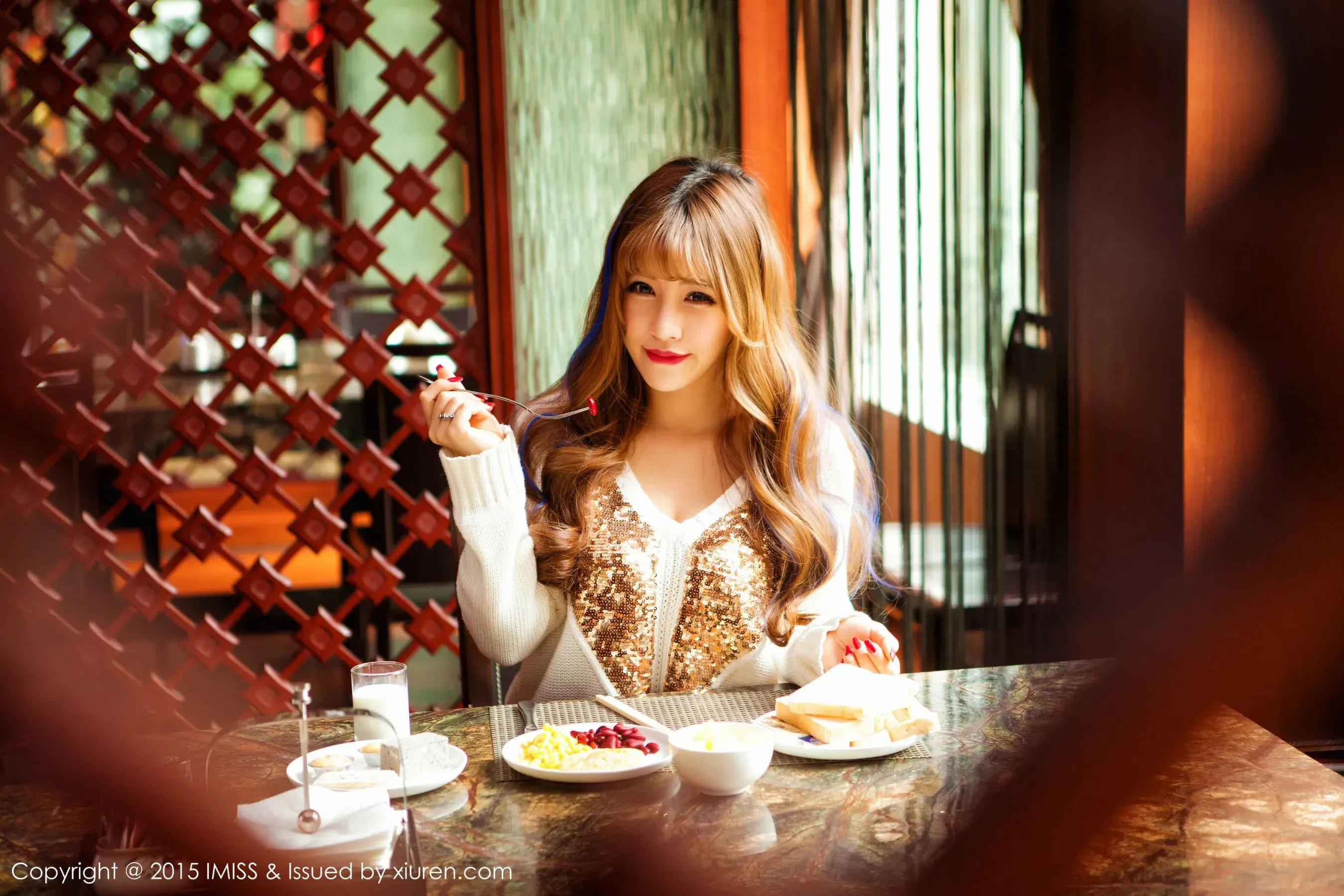 田老师《同程旅拍》爱蜜社IMiss Vol.012第1张