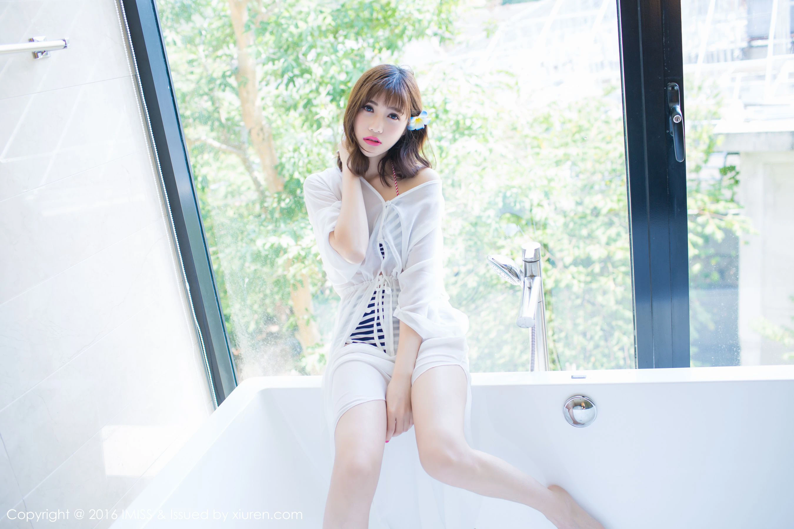 气质美女@Sandy陈天扬《兰卡威旅拍》 爱蜜社IMiss Vol.083第4张