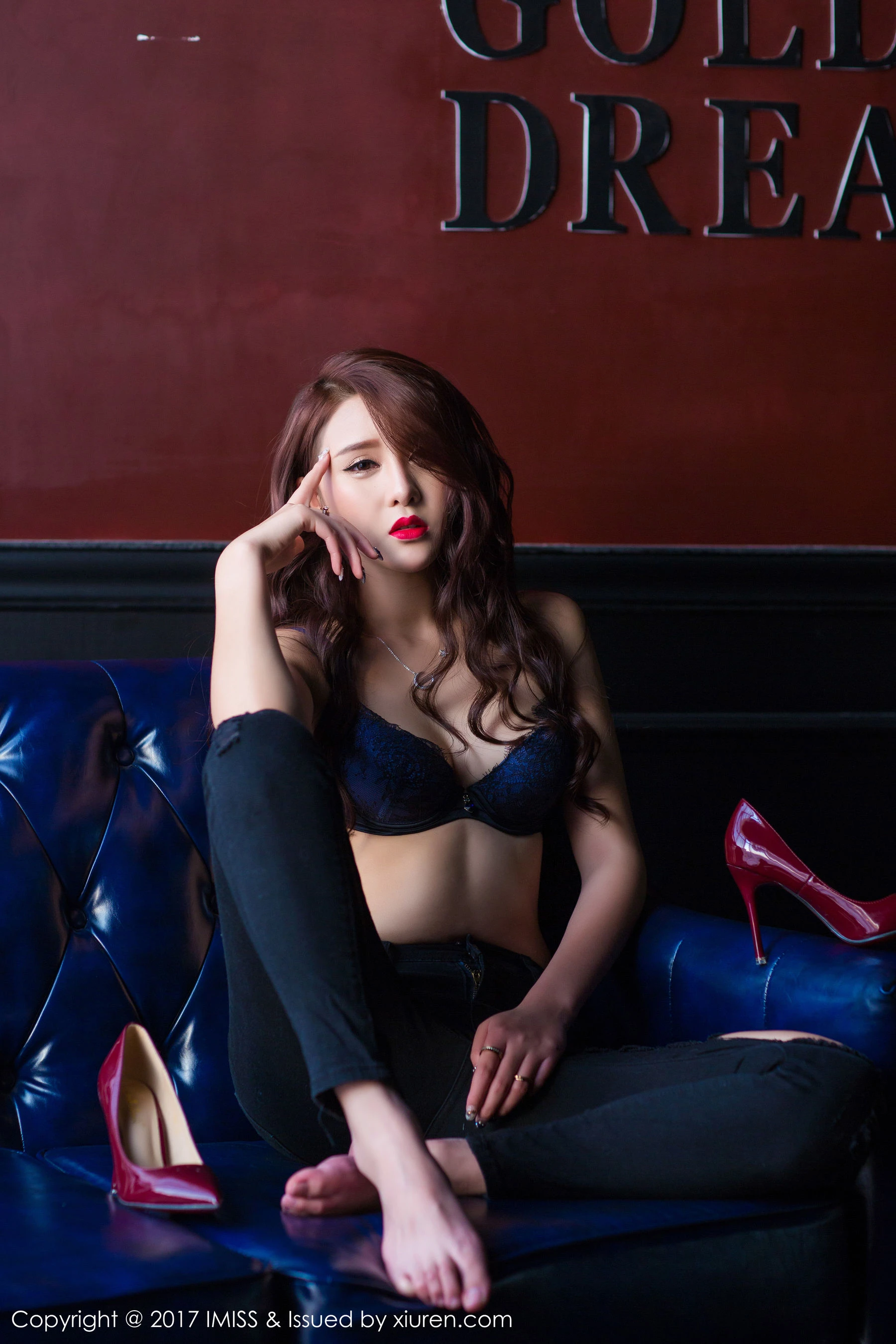 娜大少爷《天生丽质型女神》 爱蜜社 Vol.148第19张