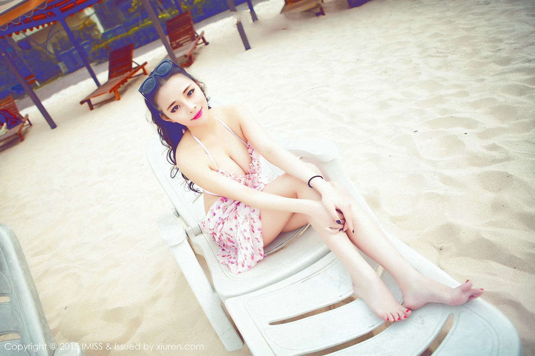 2个模特的写真合集 爱蜜社IMiss Vol.004第3张