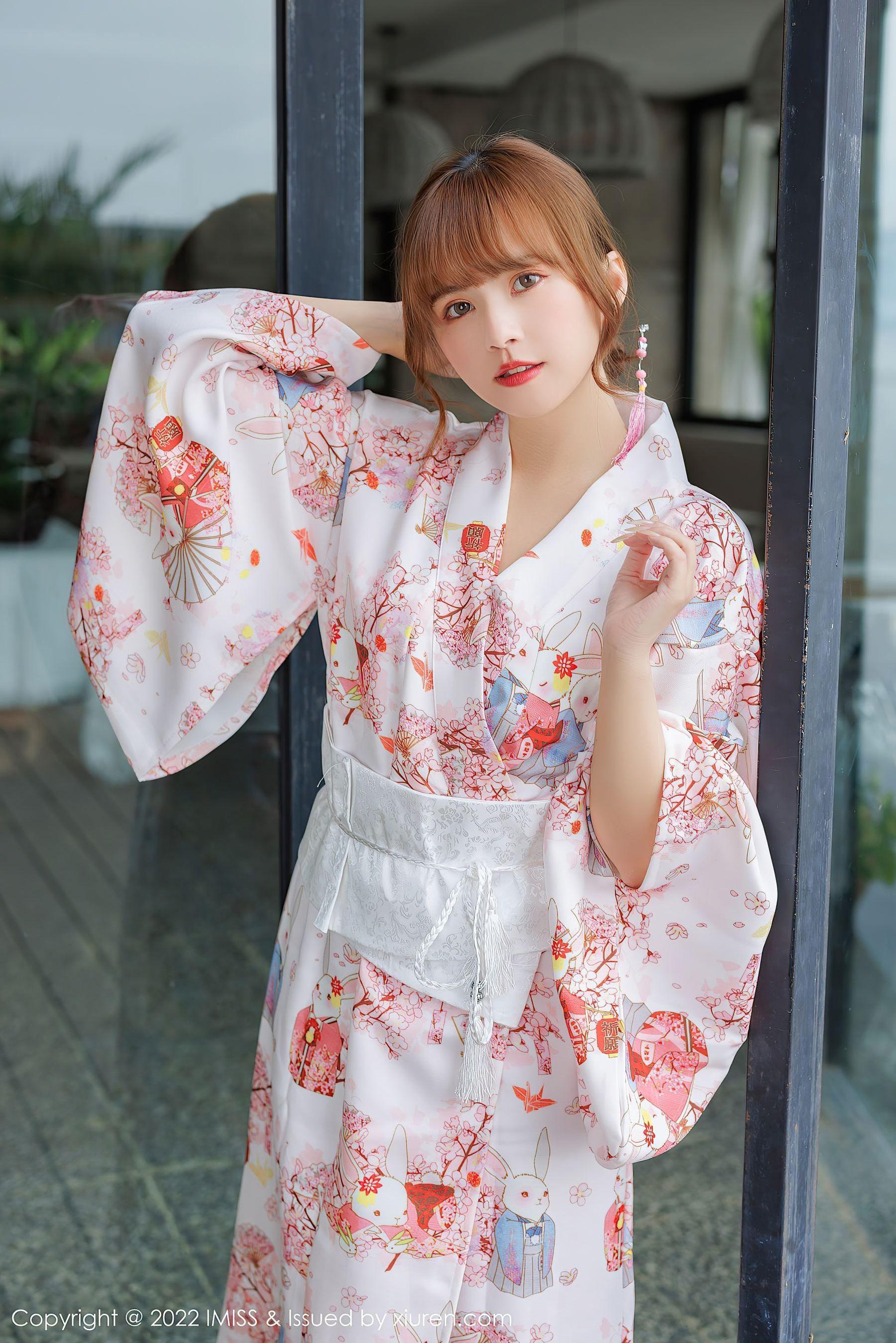  爱蜜社 VOL.676 张思允Nice 蕾丝内衣美胸写真第10张