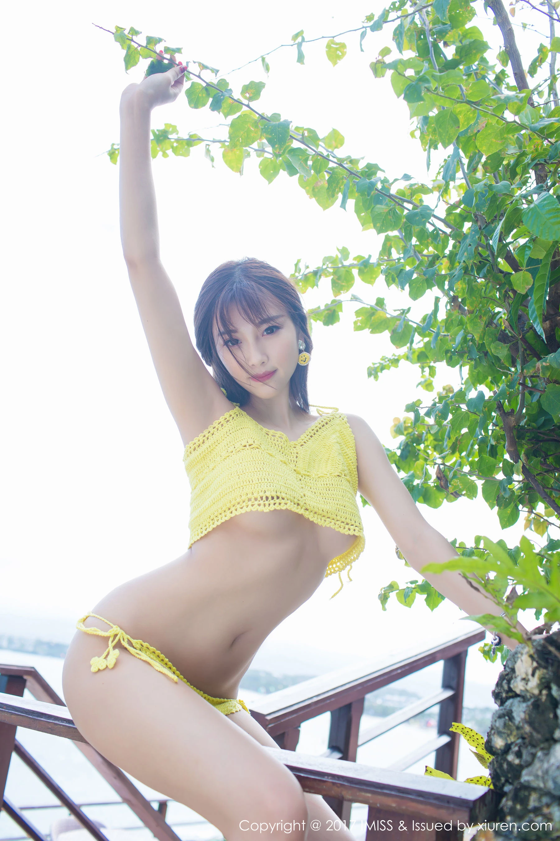 杨晨晨sugar《网格镂空内衣+DVA系列》 爱蜜社 VOL.154第7张