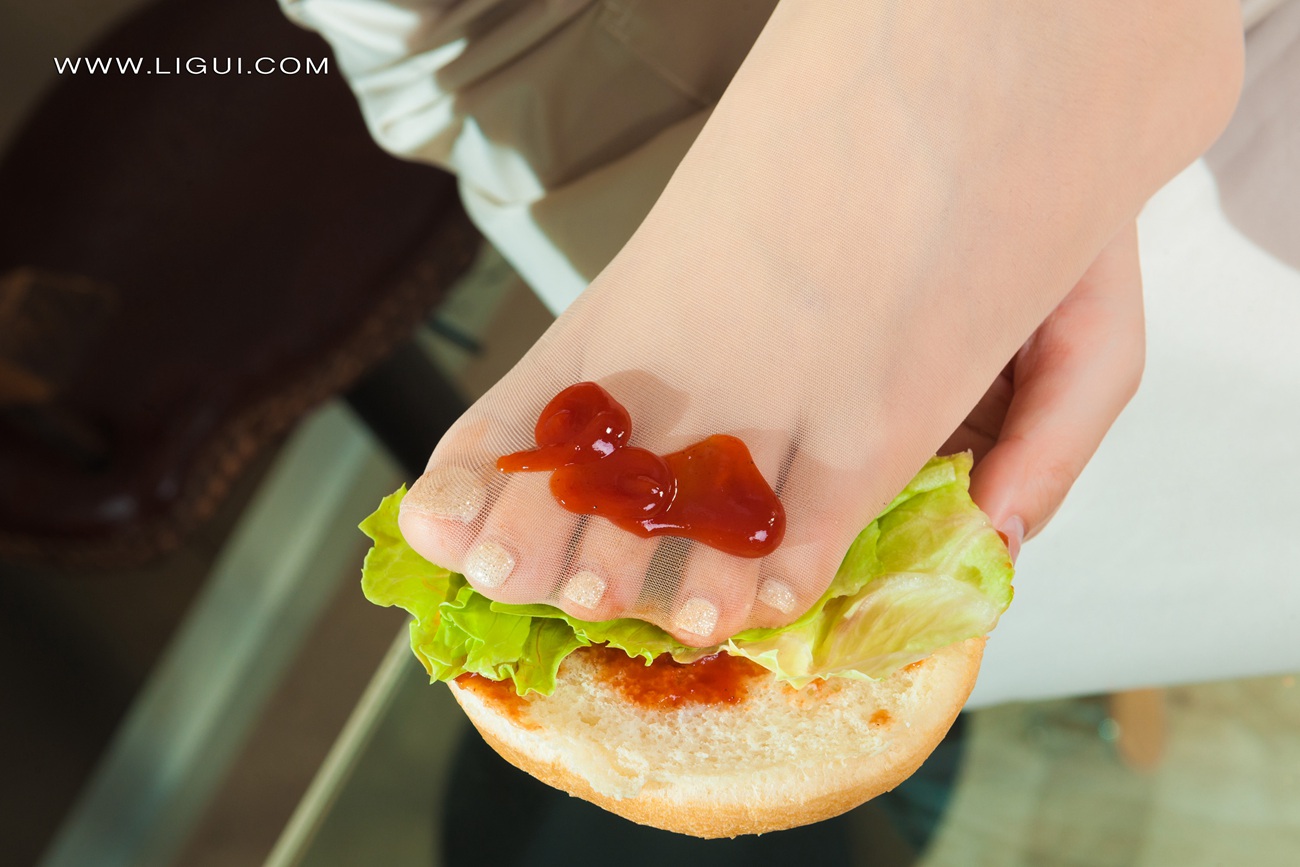 [Ligui丽柜]2022.03.18 《莲食记-超级汉堡》小智贤第21张