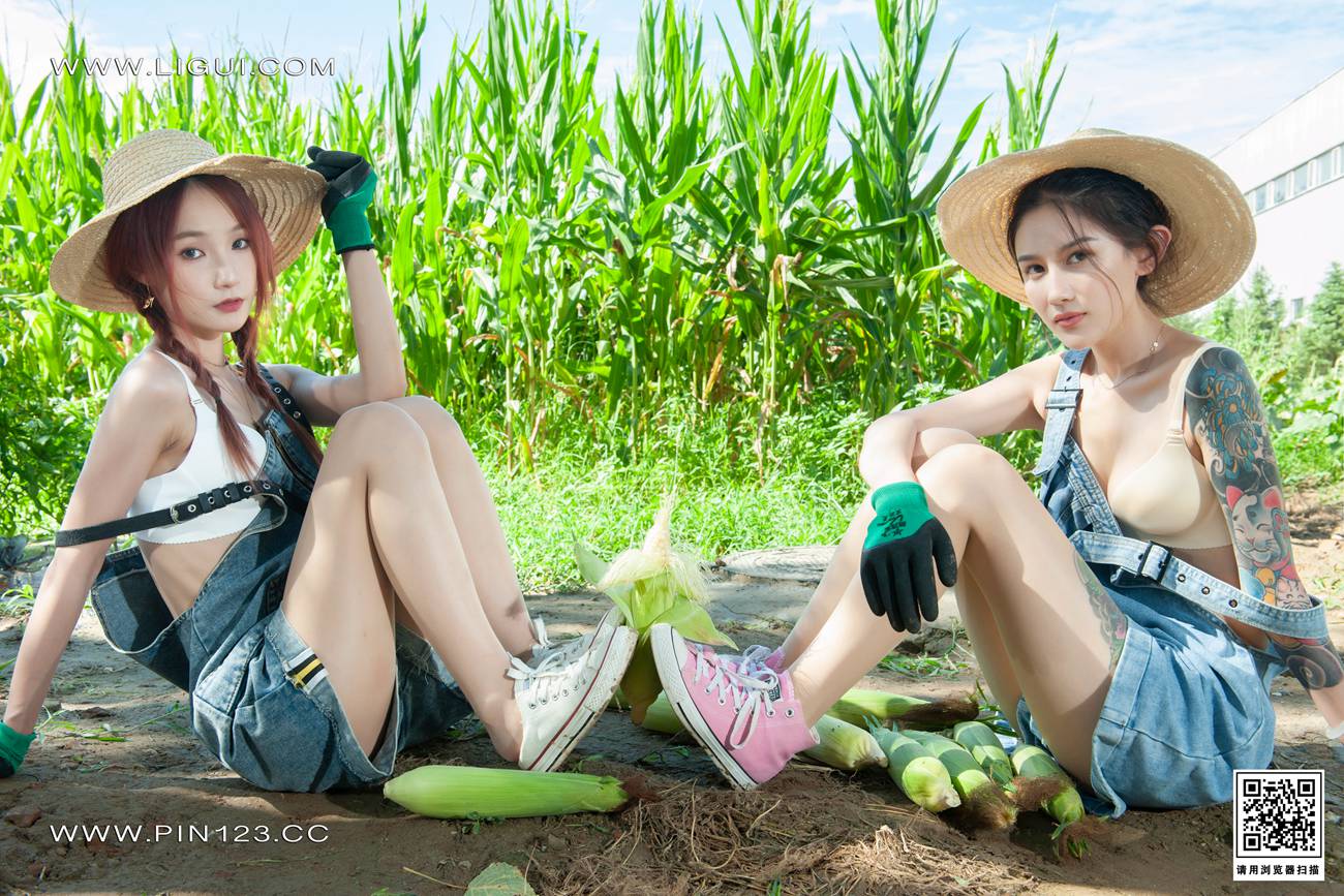 [Ligui丽柜]2022.08.04 七夕-田园春色 甜甜&amp;心心第15张