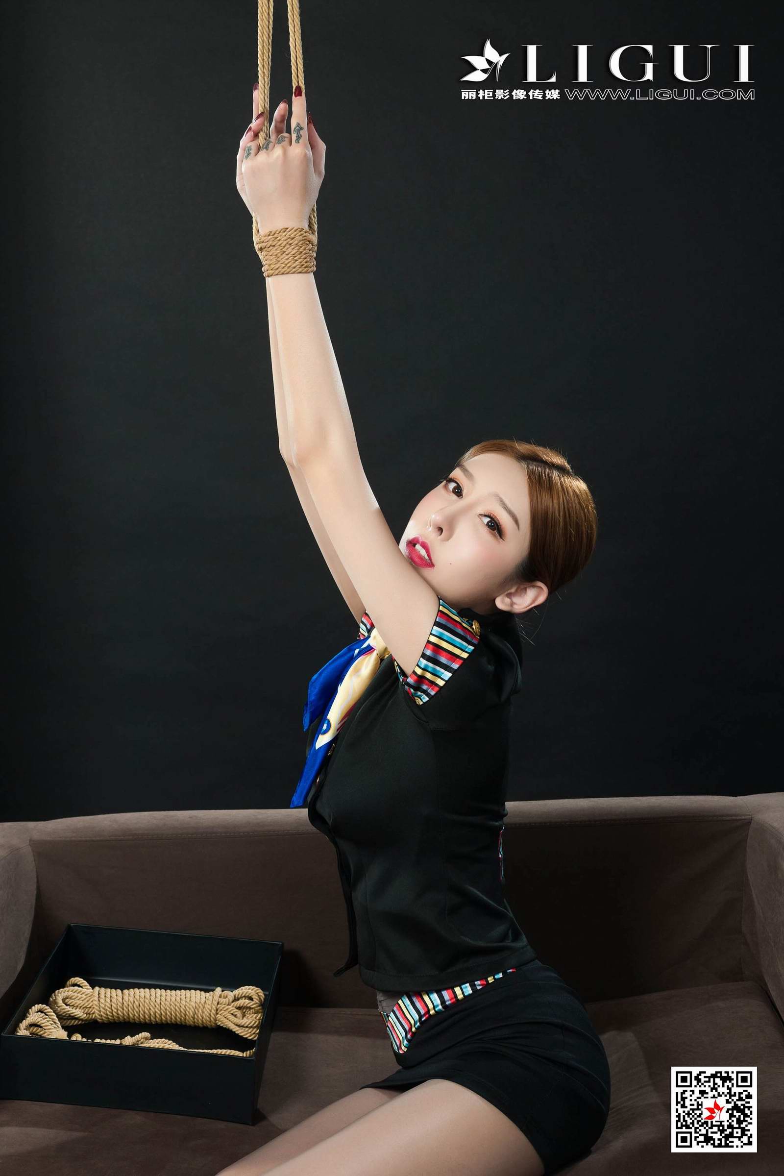 Ligui丽柜 2019.11.30 网络丽人 Model 《紧缚丽莲》之第22张