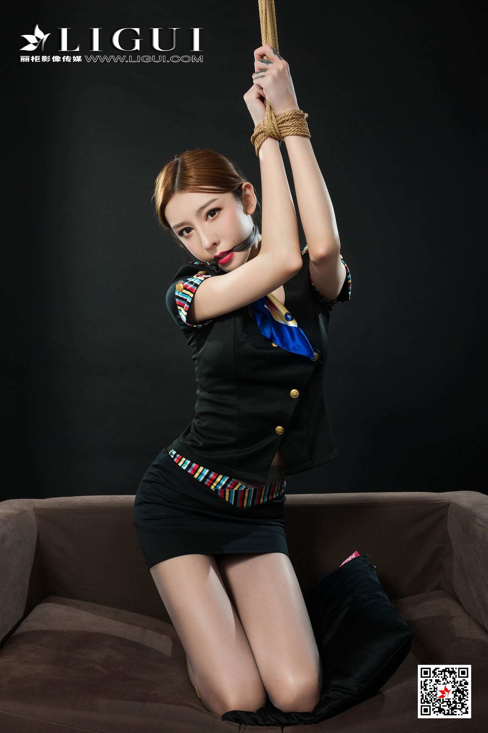 Ligui丽柜 2019.11.30 网络丽人 Model 《紧缚丽莲》之第14张