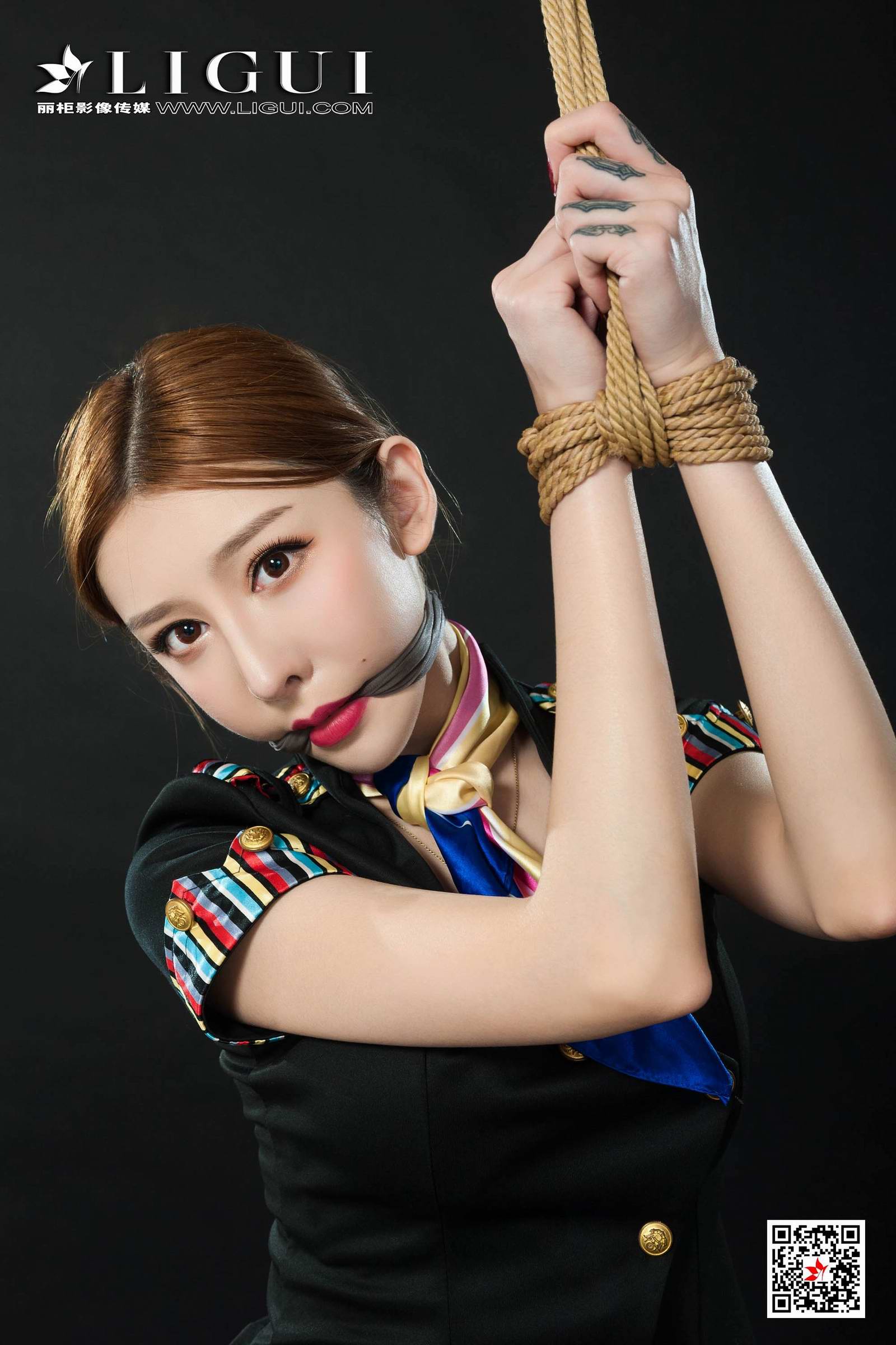 Ligui丽柜 2019.11.30 网络丽人 Model 《紧缚丽莲》之第13张