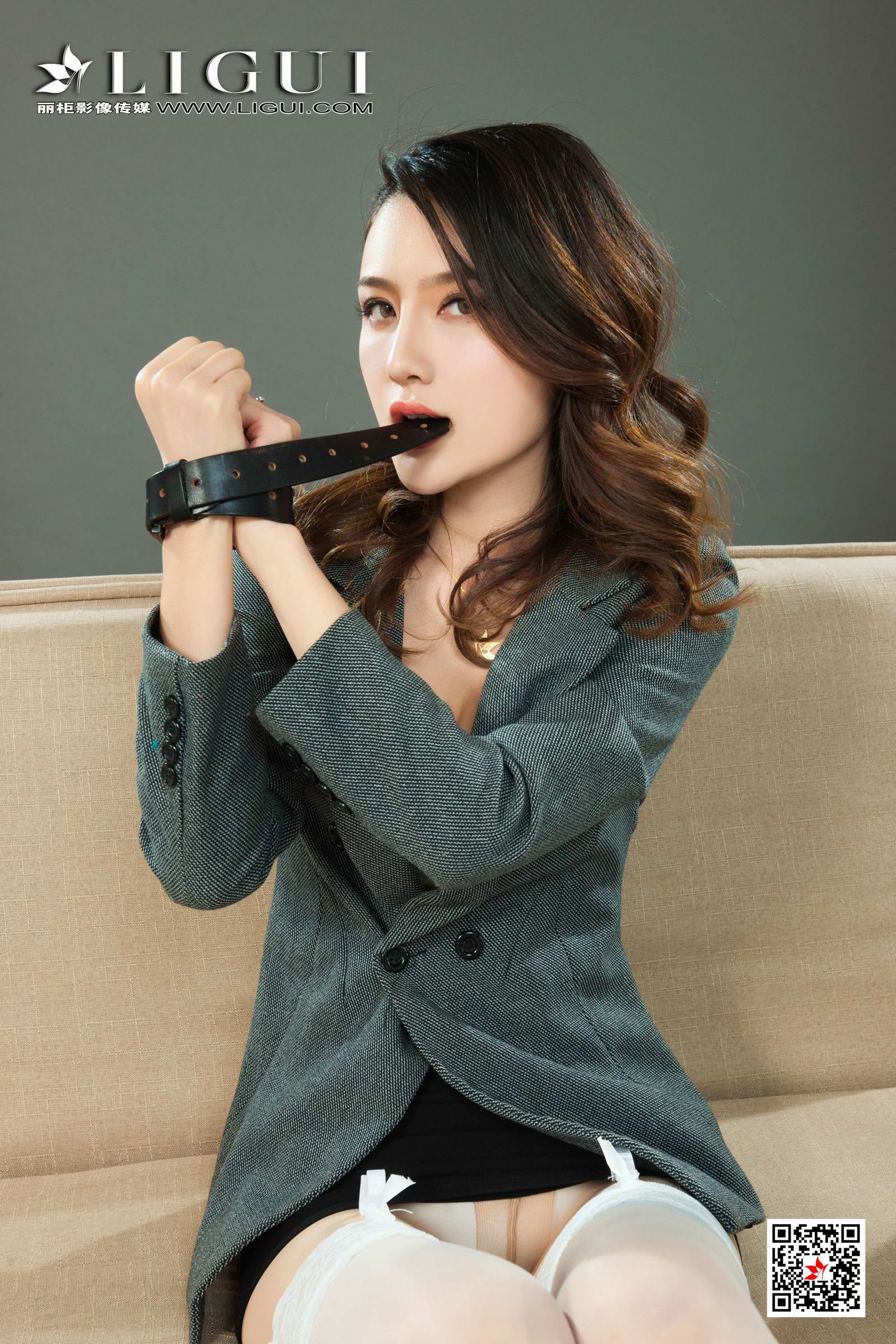 Ligui丽柜 2021.10.01 网络丽人 Model 甜甜第23张