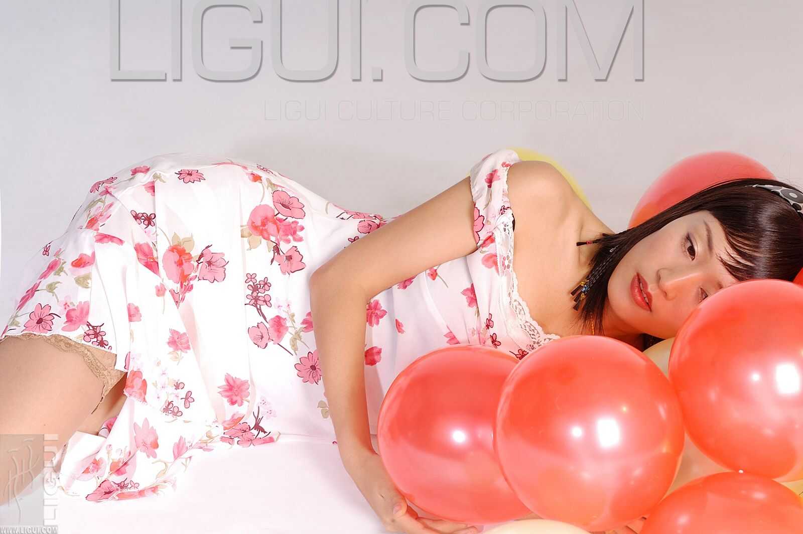 [丽柜LiGui] Model 凱咪《气球女孩》写真集图片第1张