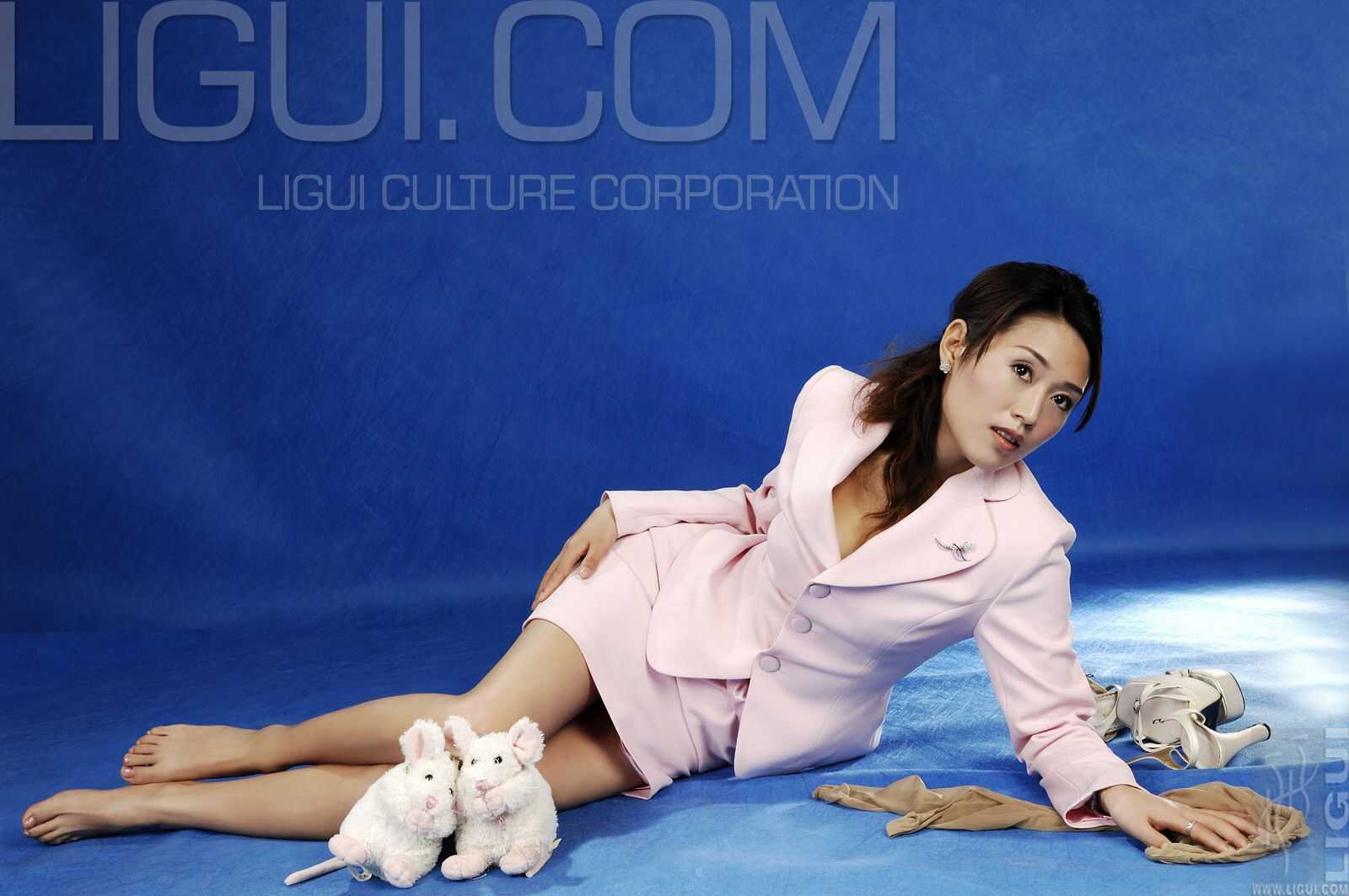 [丽柜LiGui] Model 凱咪《兩隻幸福的小老鼠》丝足写第8张