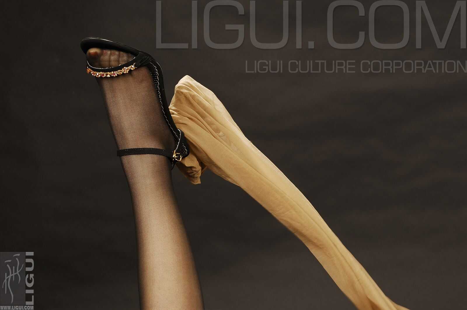 [丽柜LiGui] Model 小璐璐《飄動的丝襪》丝足写真图第2张