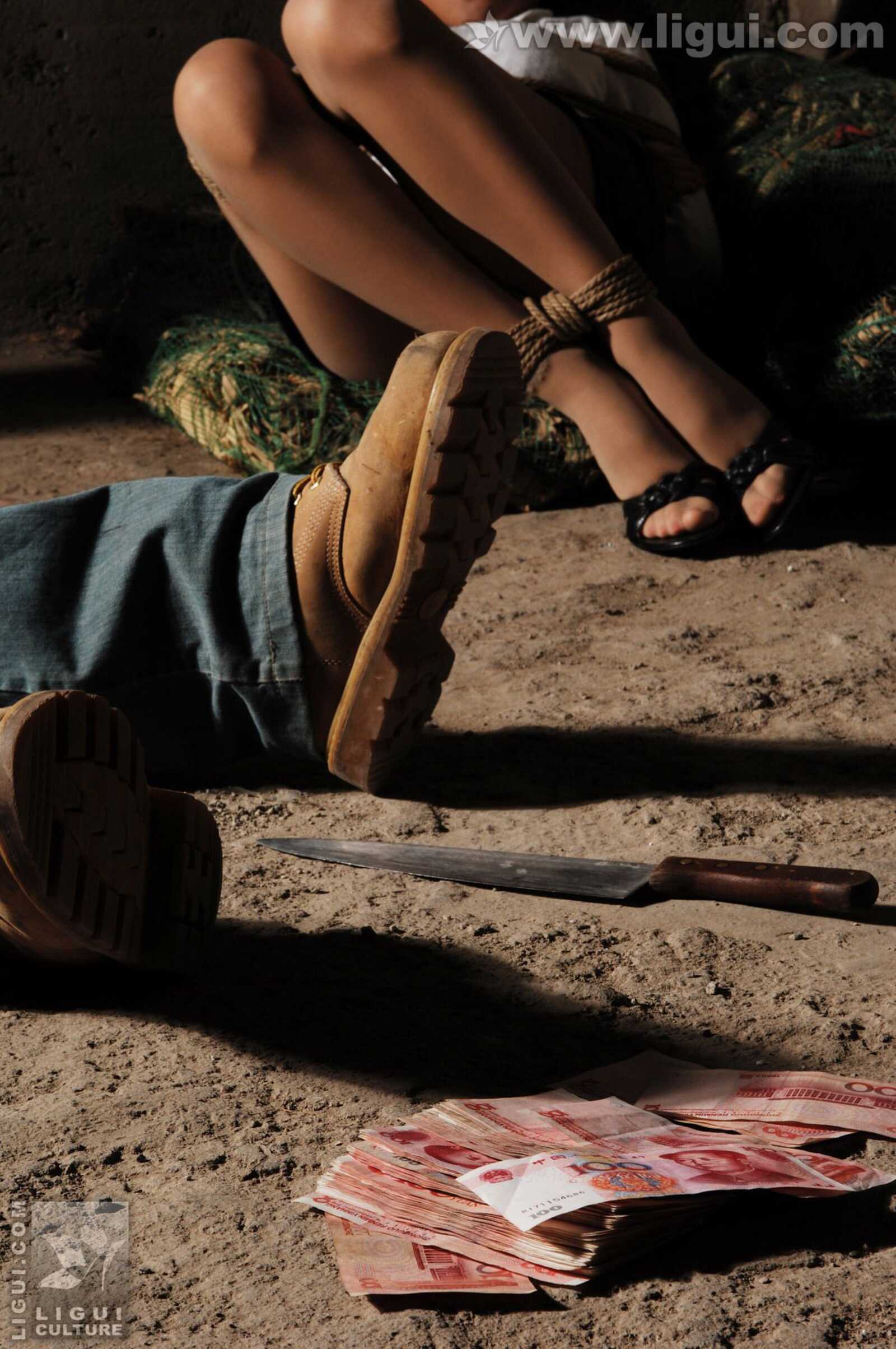 Model 伊园《捆绑中的魅力诱惑风姿》 [丽柜美束第3张