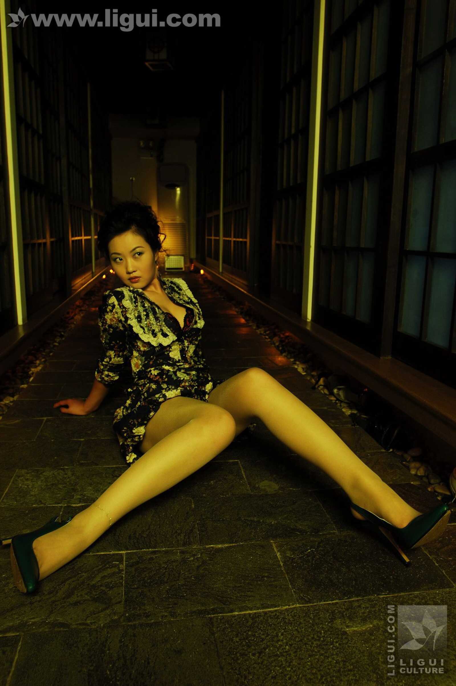Model 小露露《性感小猫咪》 [丽柜LiGui] 丝足写真第7张