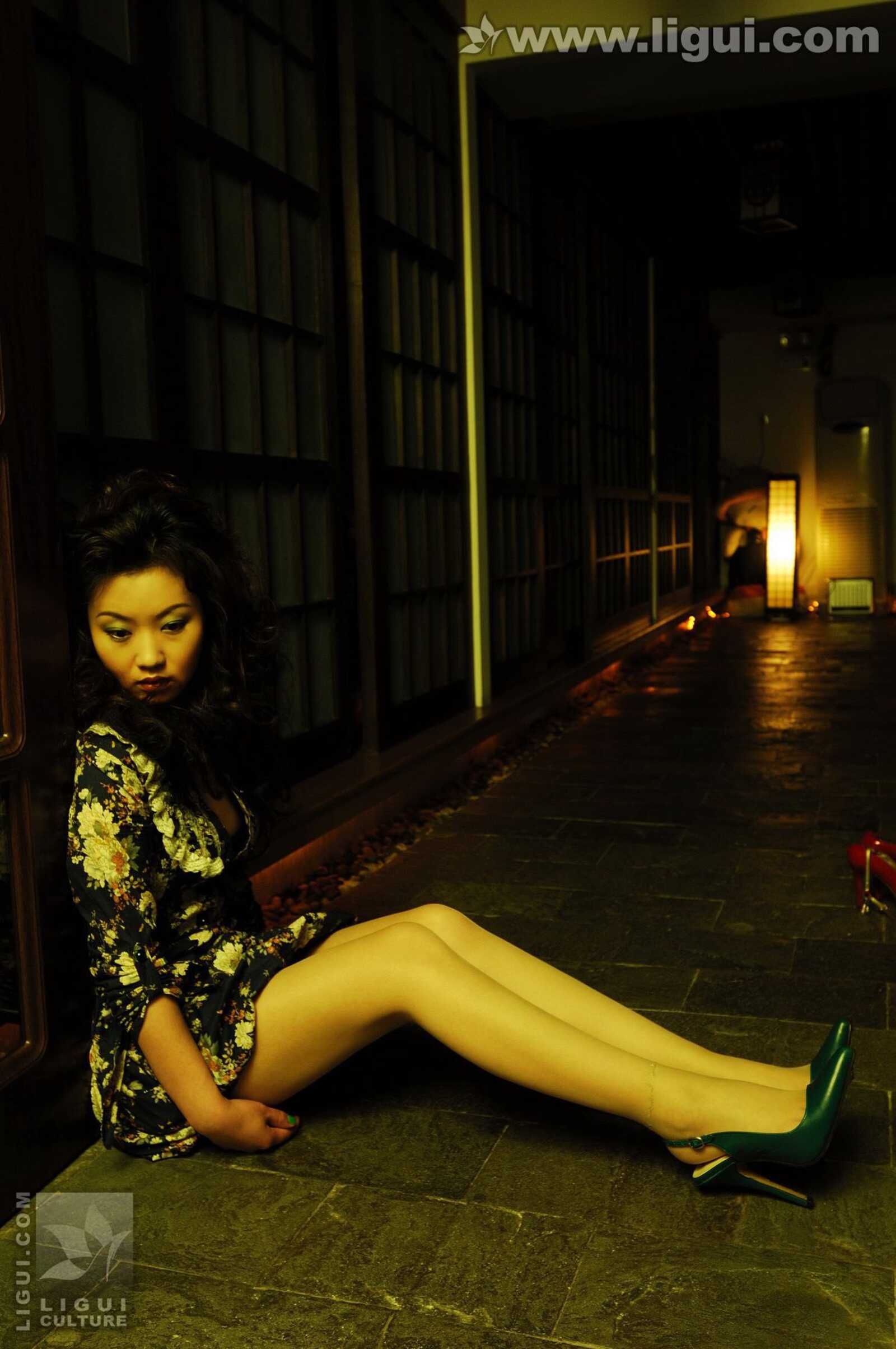 Model 小露露《性感小猫咪》 [丽柜LiGui] 丝足写真第6张