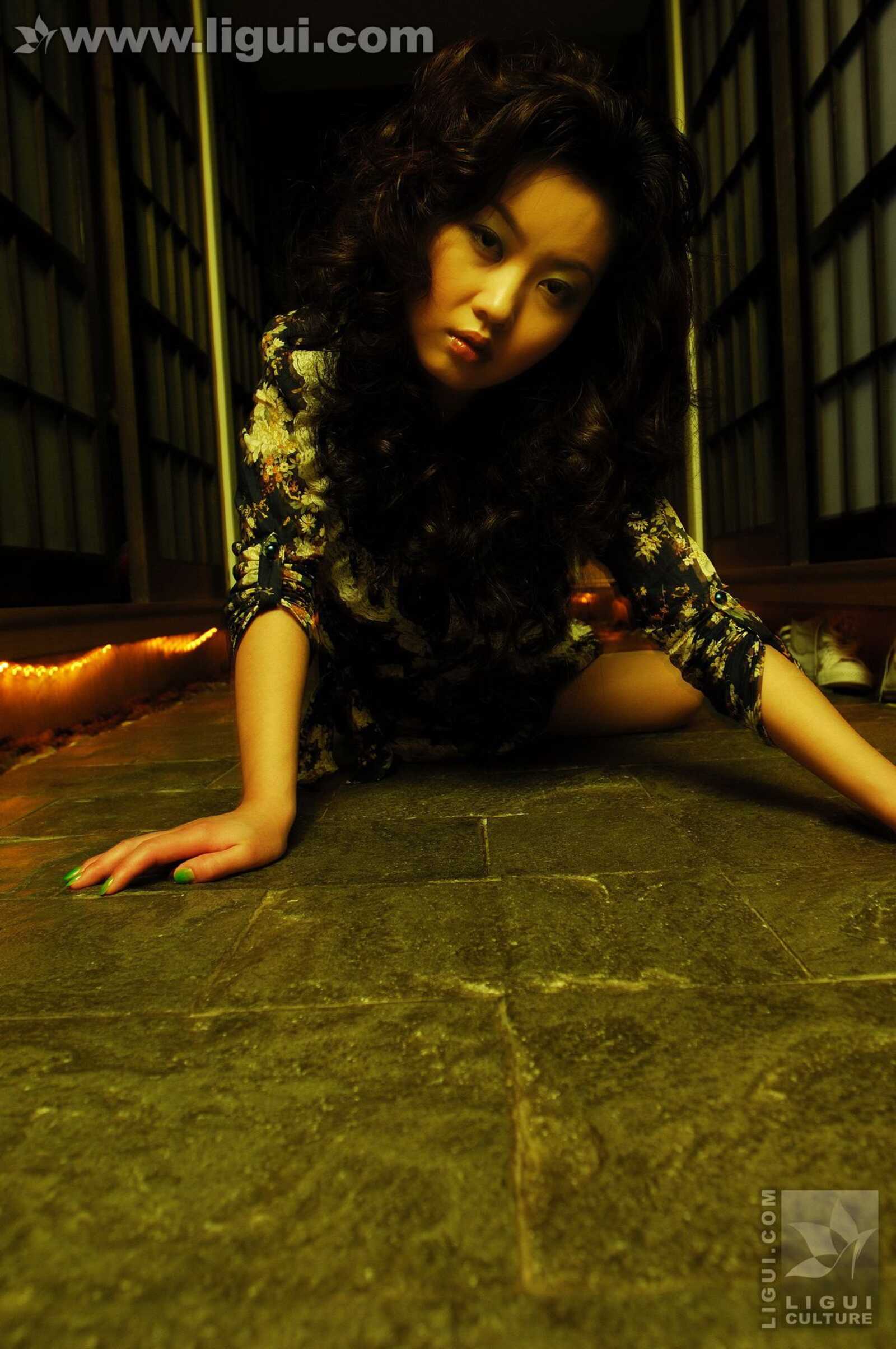 Model 小露露《性感小猫咪》 [丽柜LiGui] 丝足写真第4张