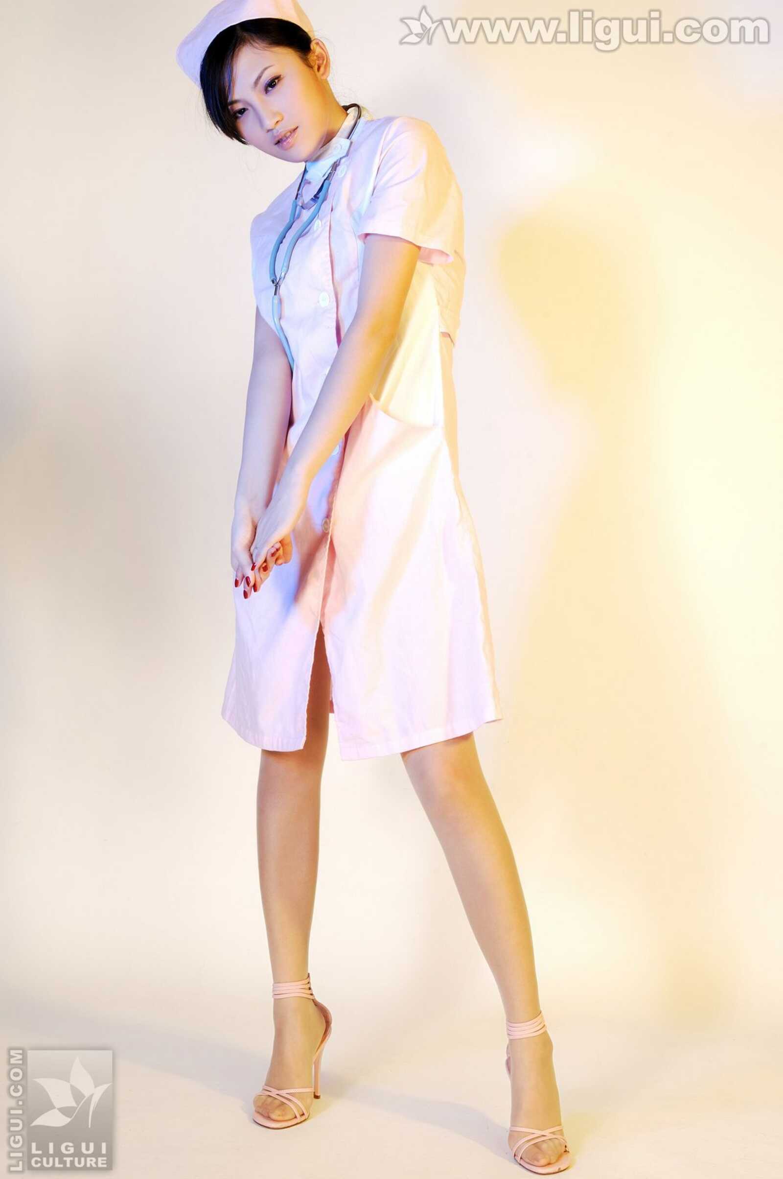 Model 左左《完美的护士情节》 [丽柜LiGui] 美腿玉第8张