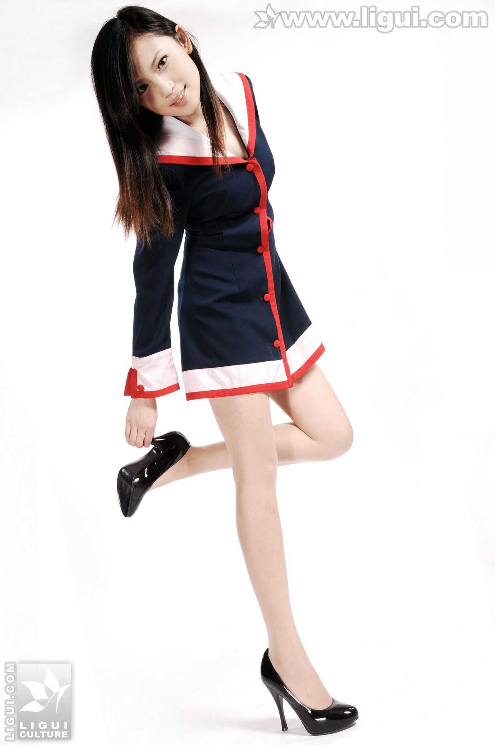 Model 左左《纯情极致的高跟风情》 [丽柜LiGui] 美第9张