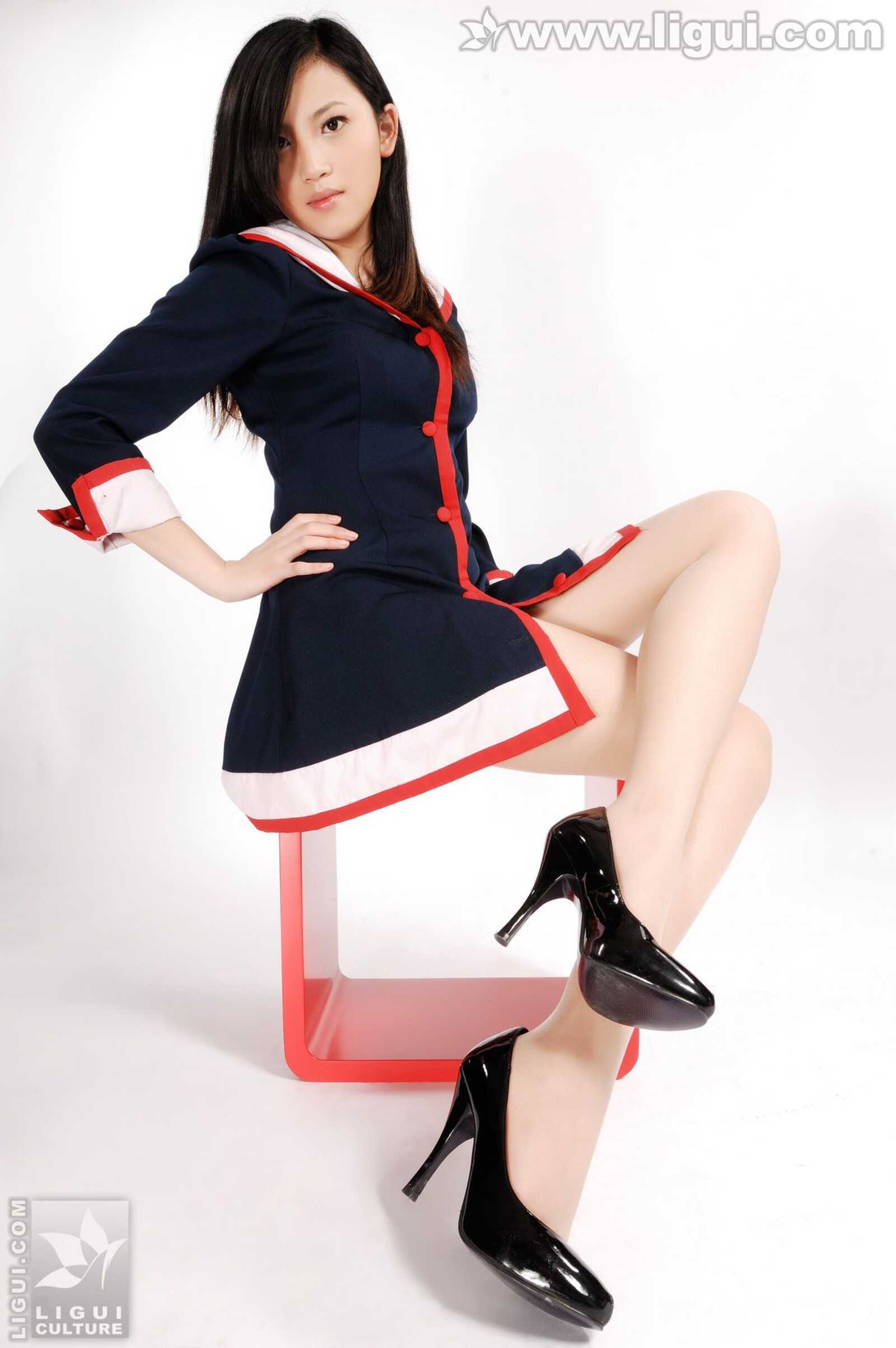 Model 左左《纯情极致的高跟风情》 [丽柜LiGui] 美第5张