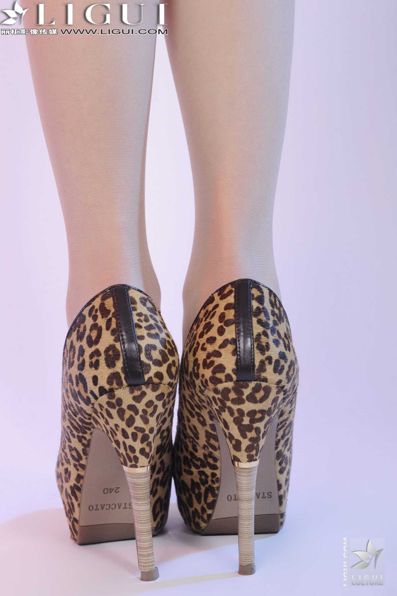 Model Cherry《性感肉丝的诱惑》 [丽柜LiGui] 美腿玉第1张