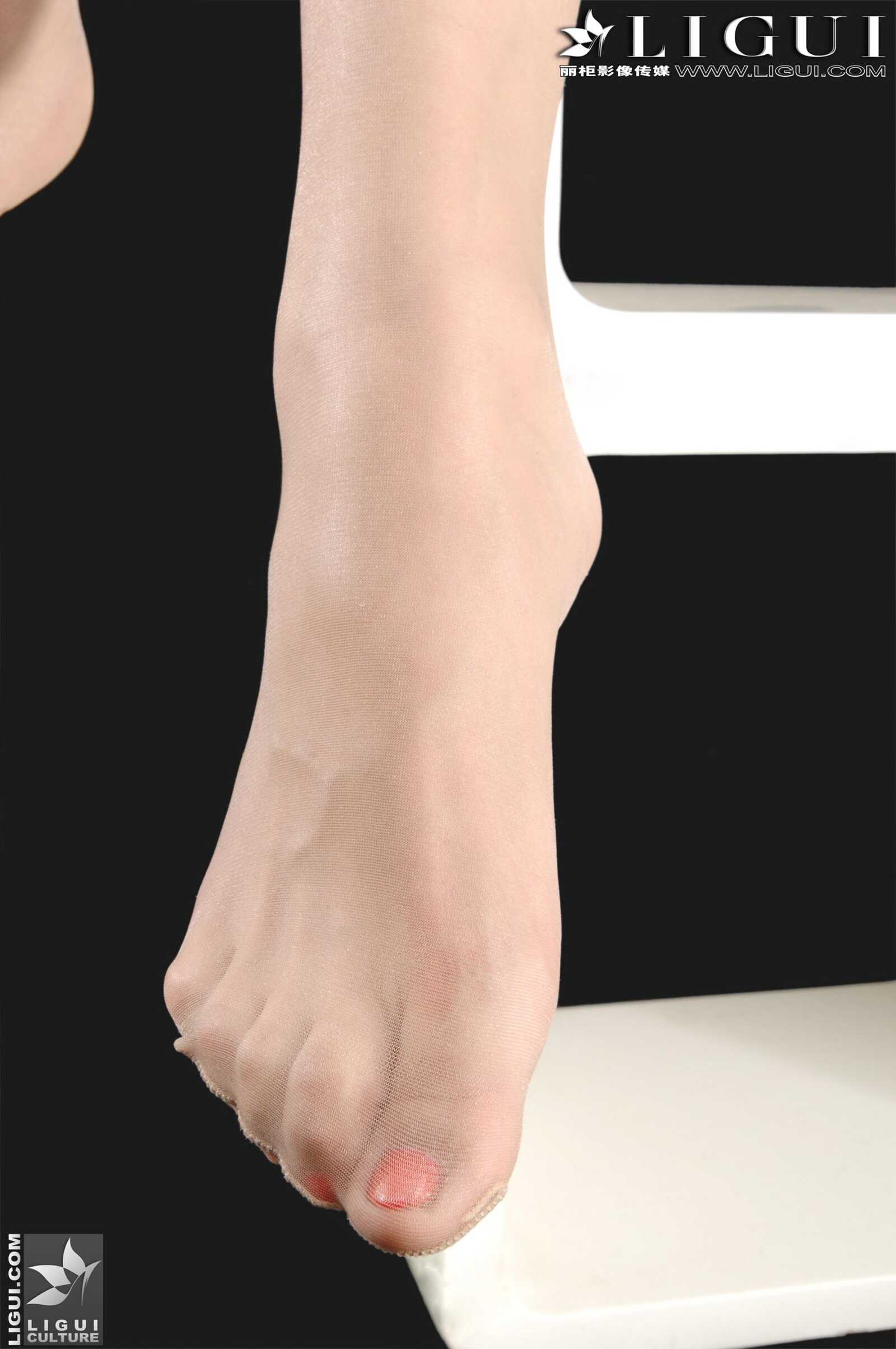 Model 可馨《粉色丽人丝足》上下合集 [丽柜LiGui第3张