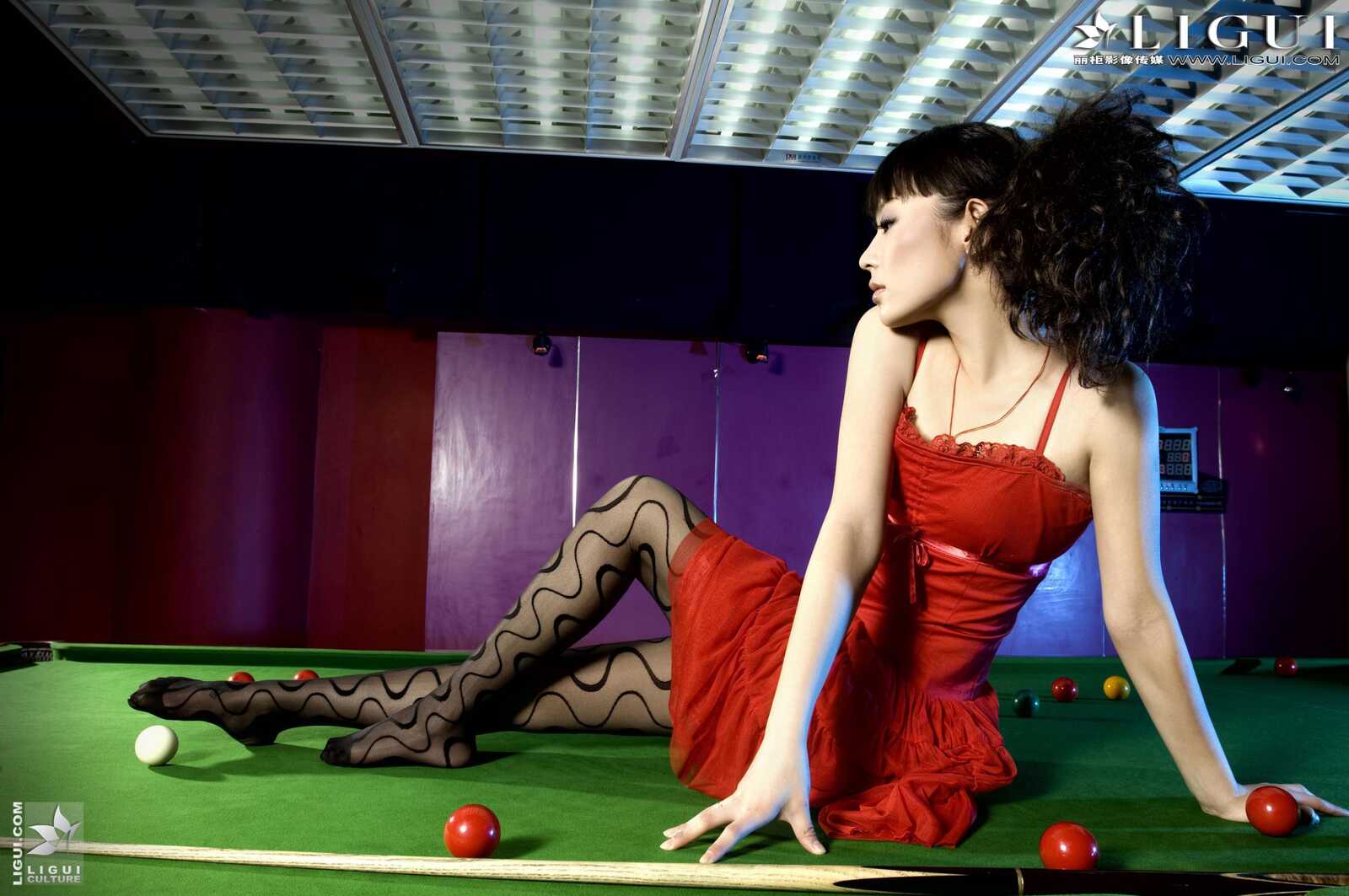 Model 咪惠美《台球室里的刹人机器》 [丽柜LiGui第13张