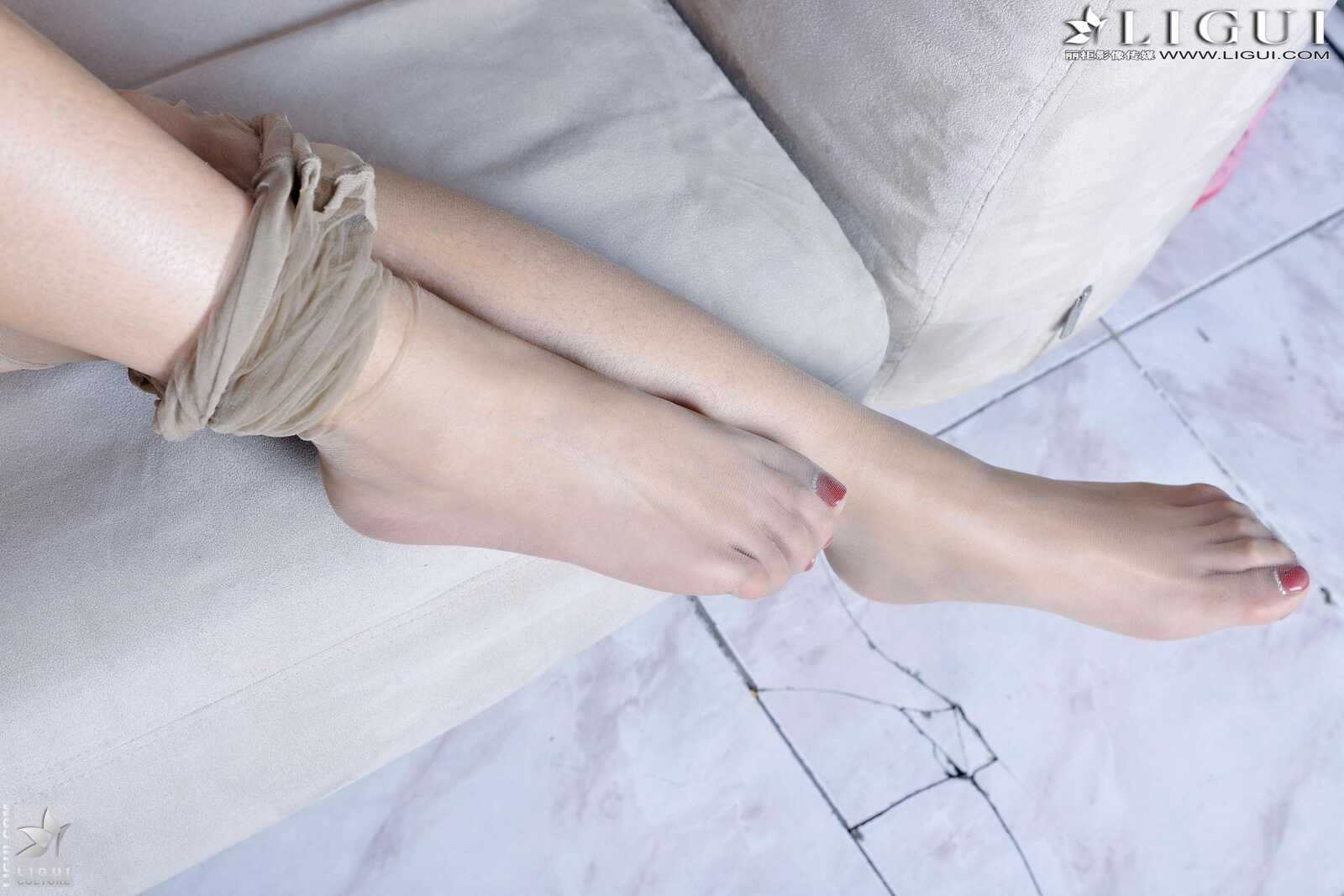 Model 安娜《足球宝贝丝足》 [丽柜LiGui] 美腿玉足第3张