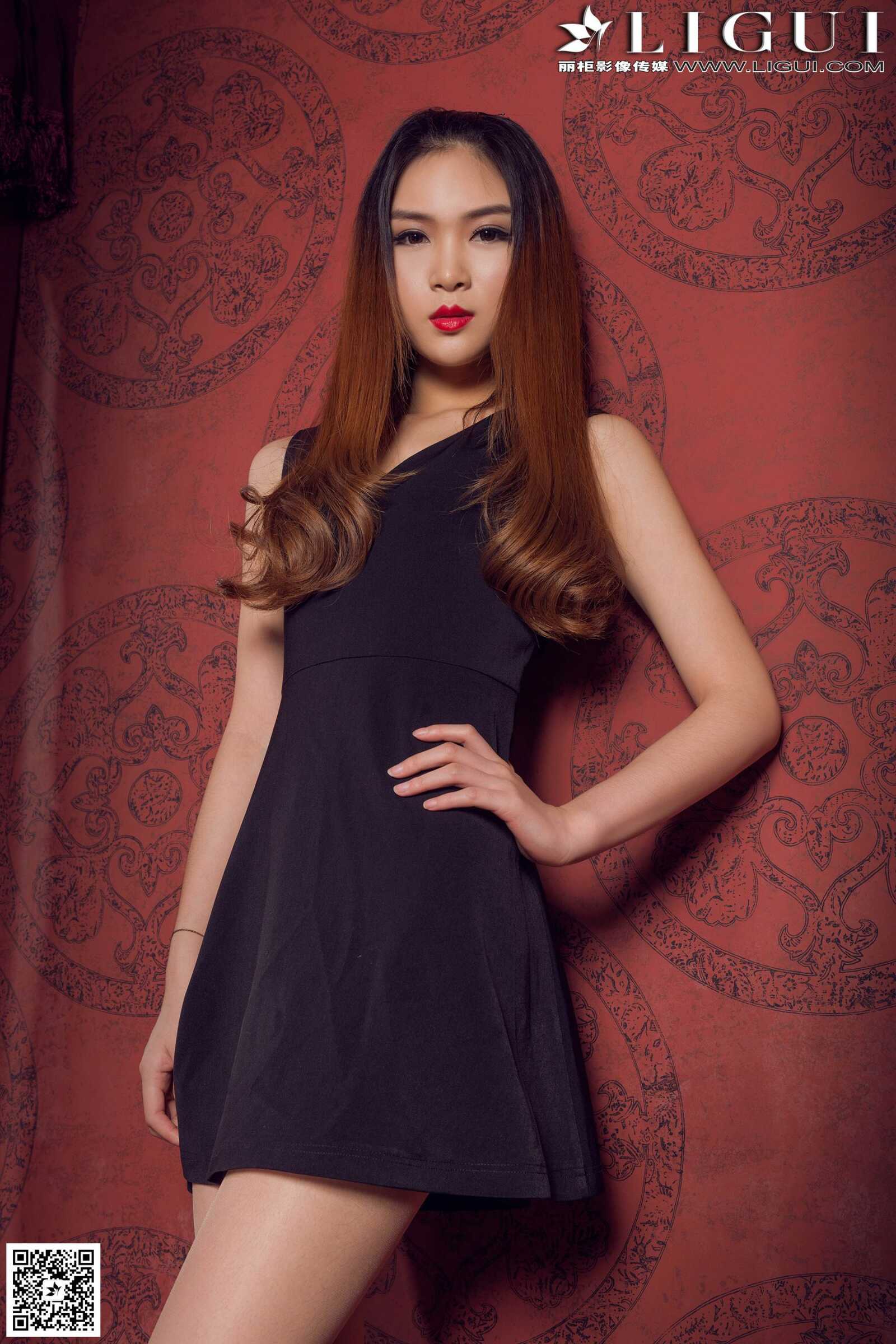 [丽柜LiGui] Model 允儿《连衣裙高跟少女丝足》上下第19张