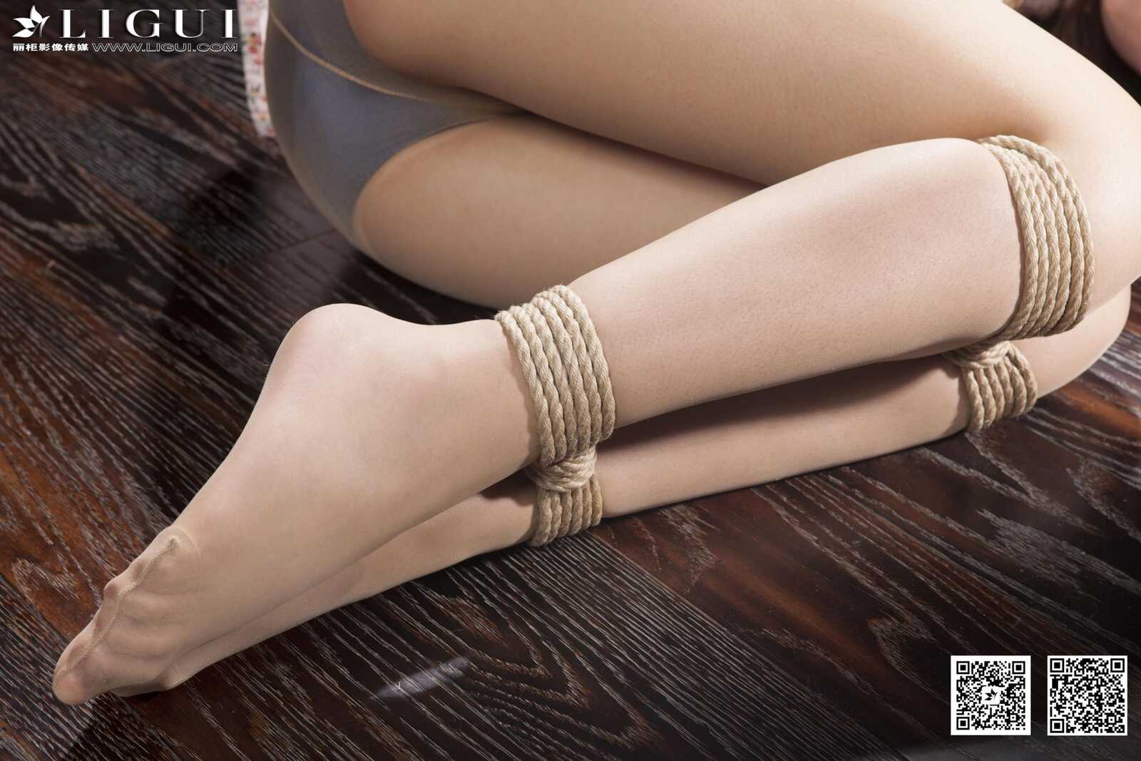 Model 叶子《旗袍美束捆绑绳艺》 [丽柜美束LiGui第6张