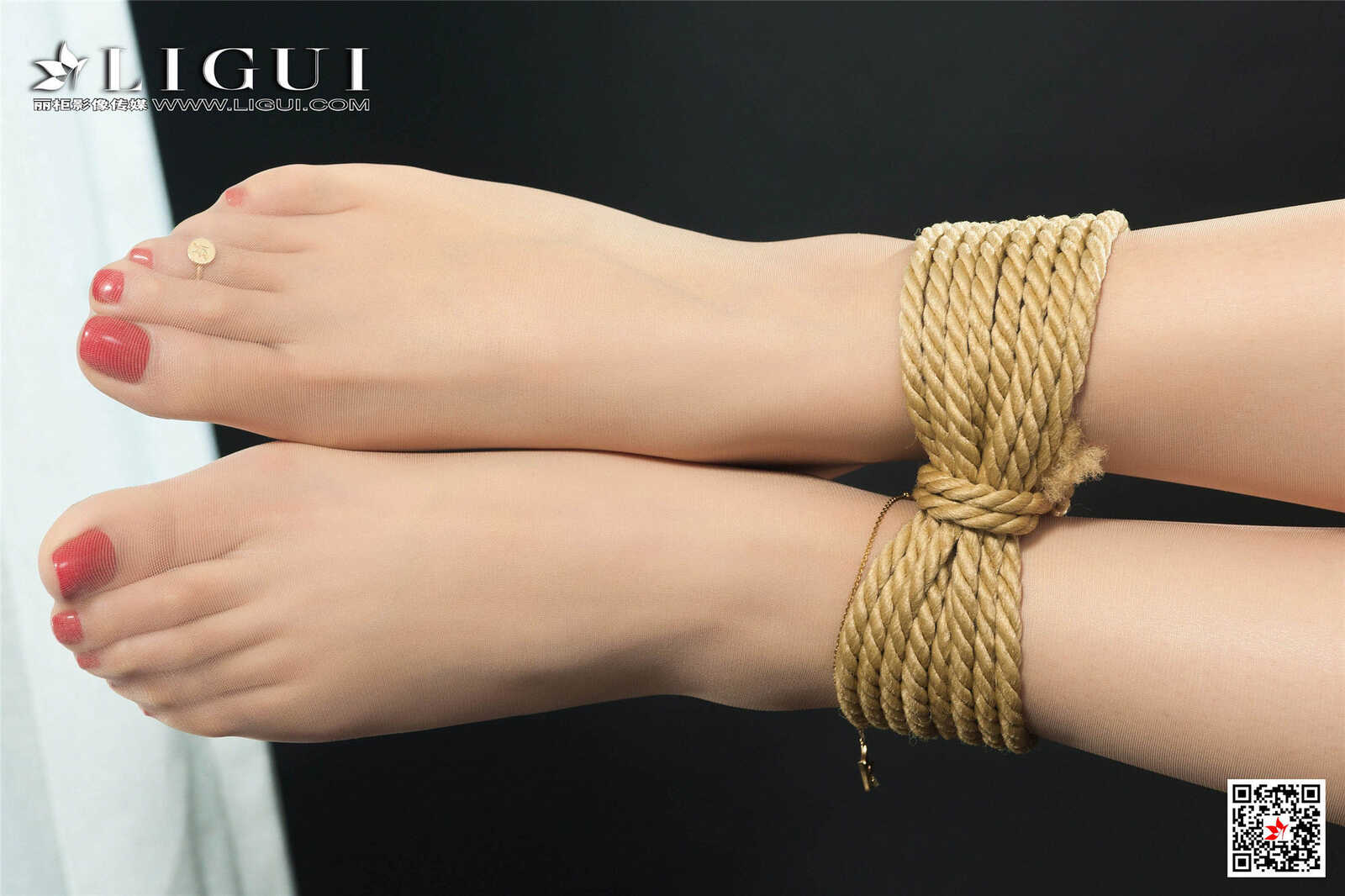 Model 允娜《OL绳艺捆绑》 [丽柜美束LIGUI] 网络丽人第3张