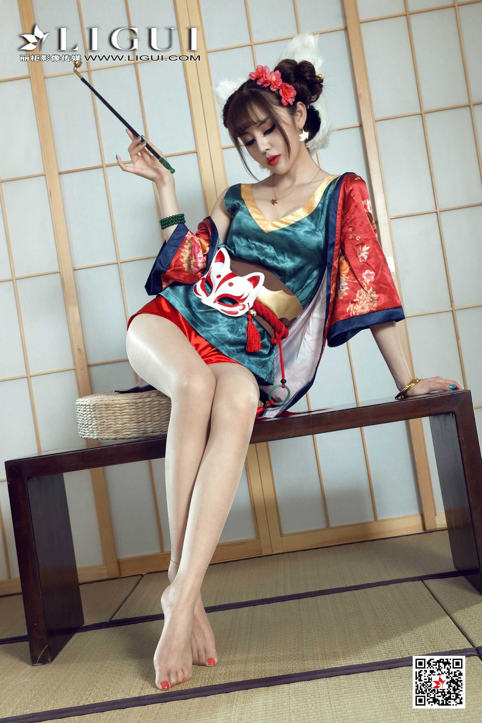 Model 凉儿《古典玉足》 [丽柜Ligui] 写真集第16张