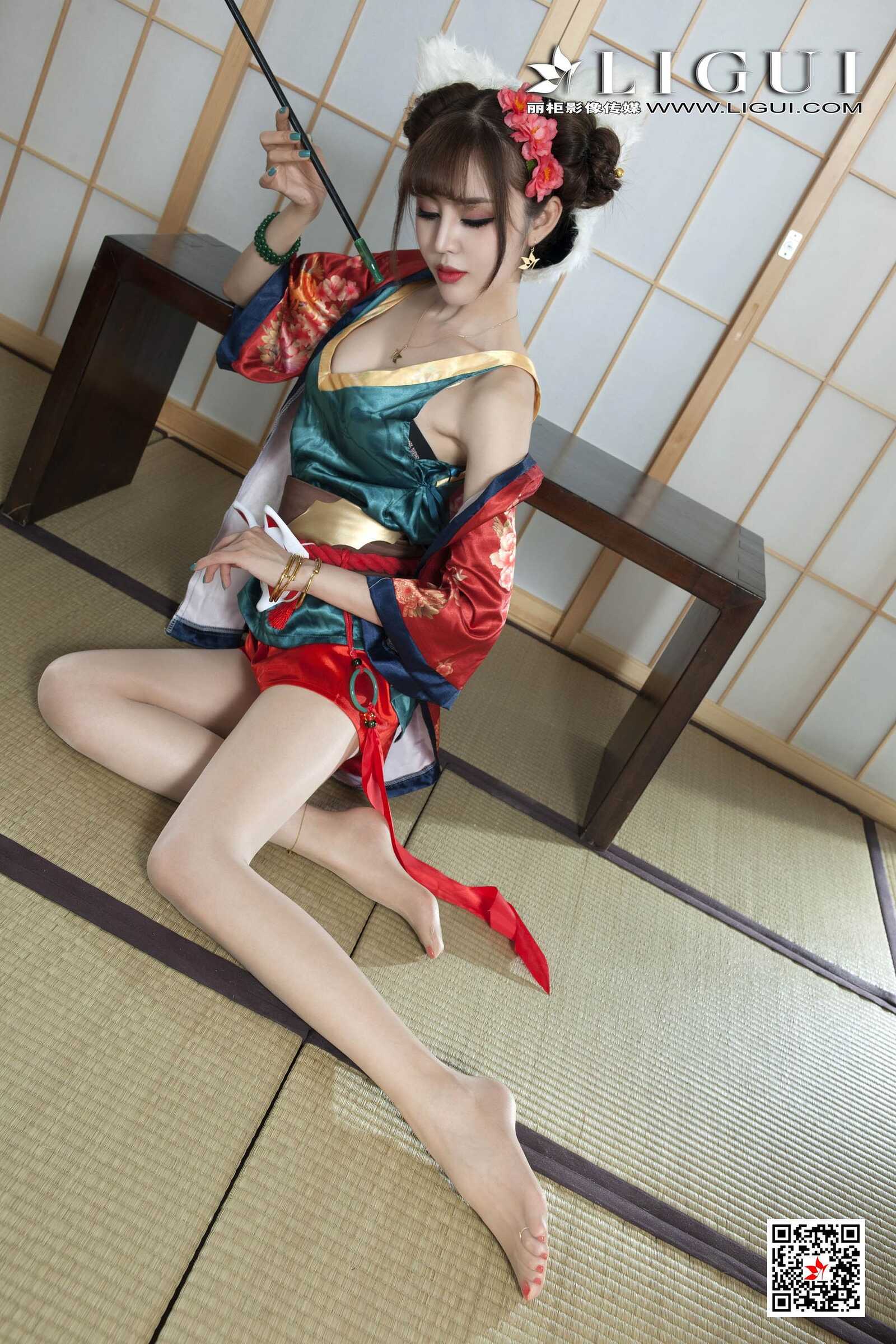 Model 凉儿《古典玉足》 [丽柜Ligui] 写真集第16张