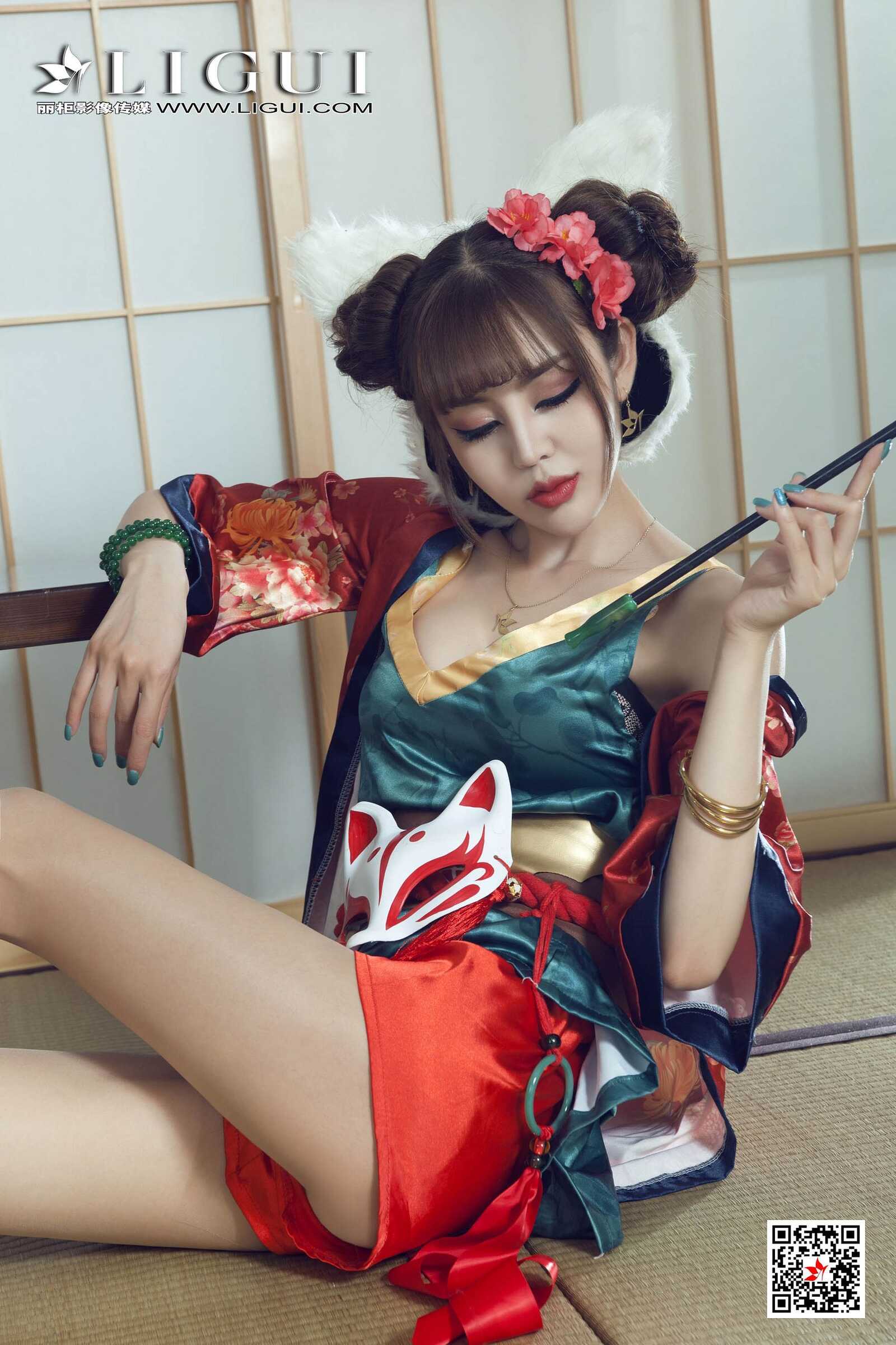 Model 凉儿《古典玉足》 [丽柜Ligui] 写真集第15张