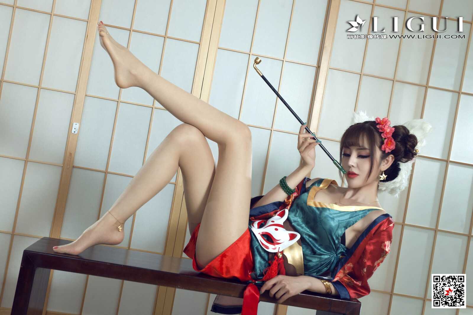 Model 凉儿《古典玉足》 [丽柜Ligui] 写真集第4张